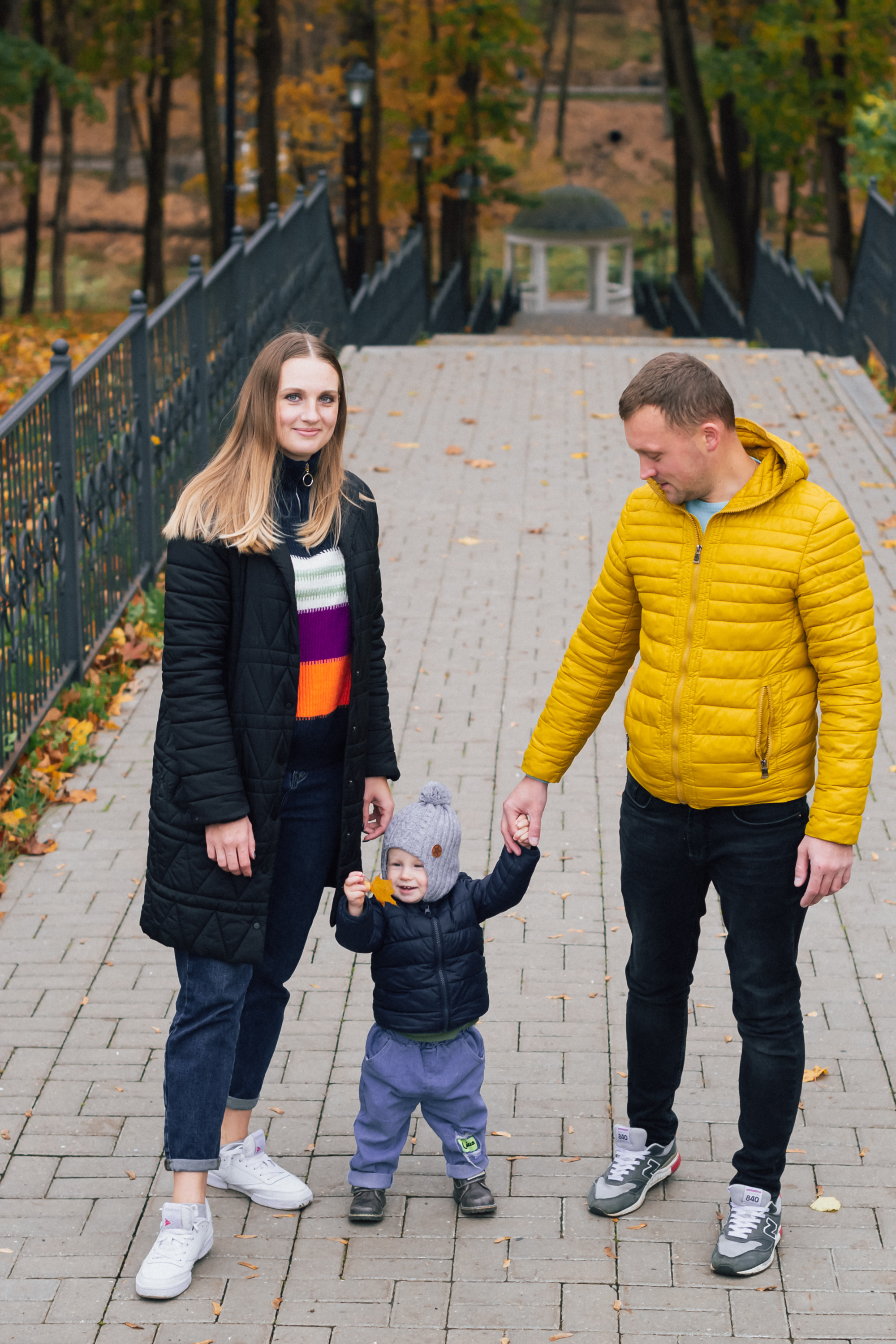 Осенняя съемка семьи Дениса. Фотограф Тула творческие фотосессии недорого Ольга Ромашина