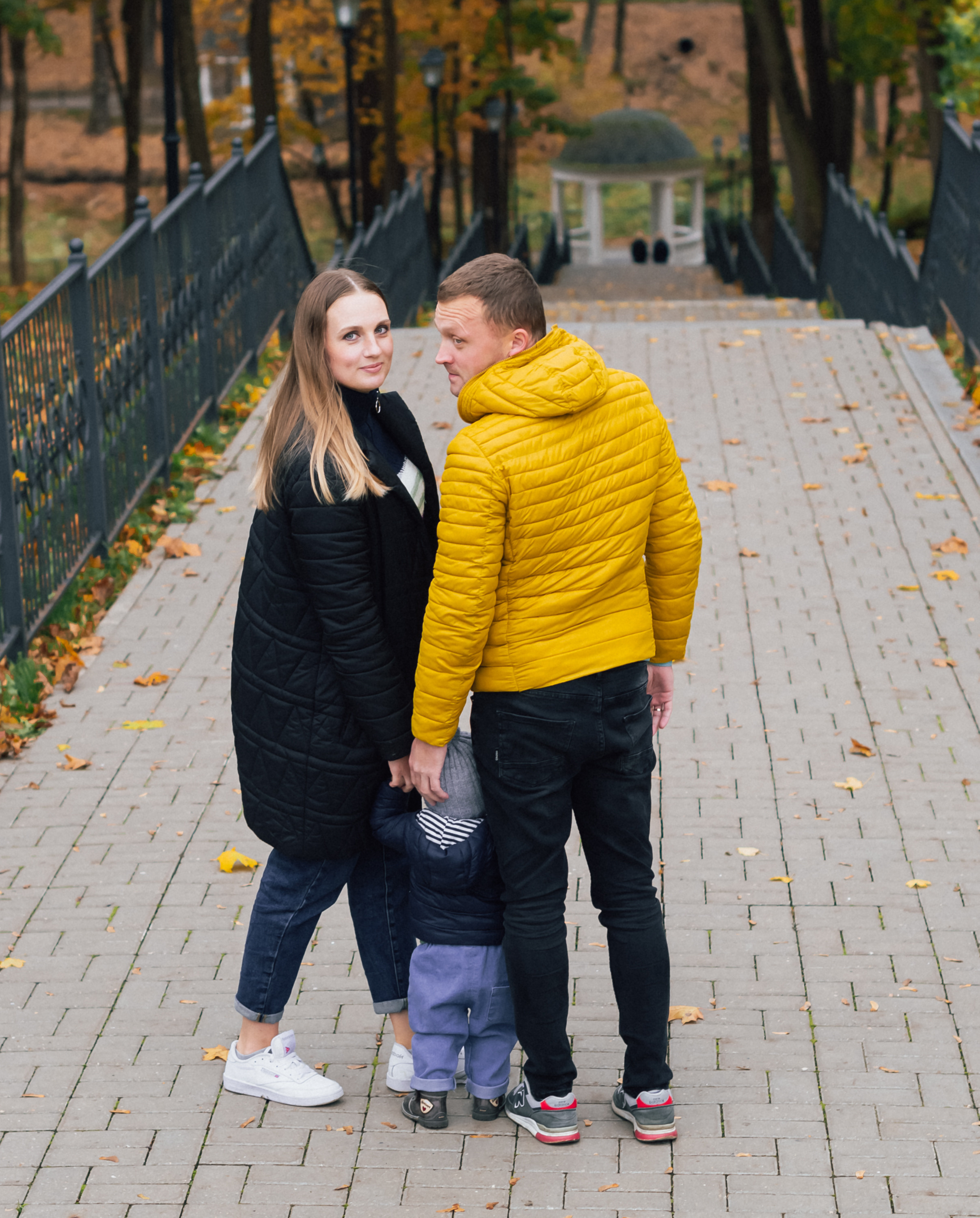 Осенняя съемка семьи Дениса. Фотограф Тула творческие фотосессии недорого Ольга Ромашина