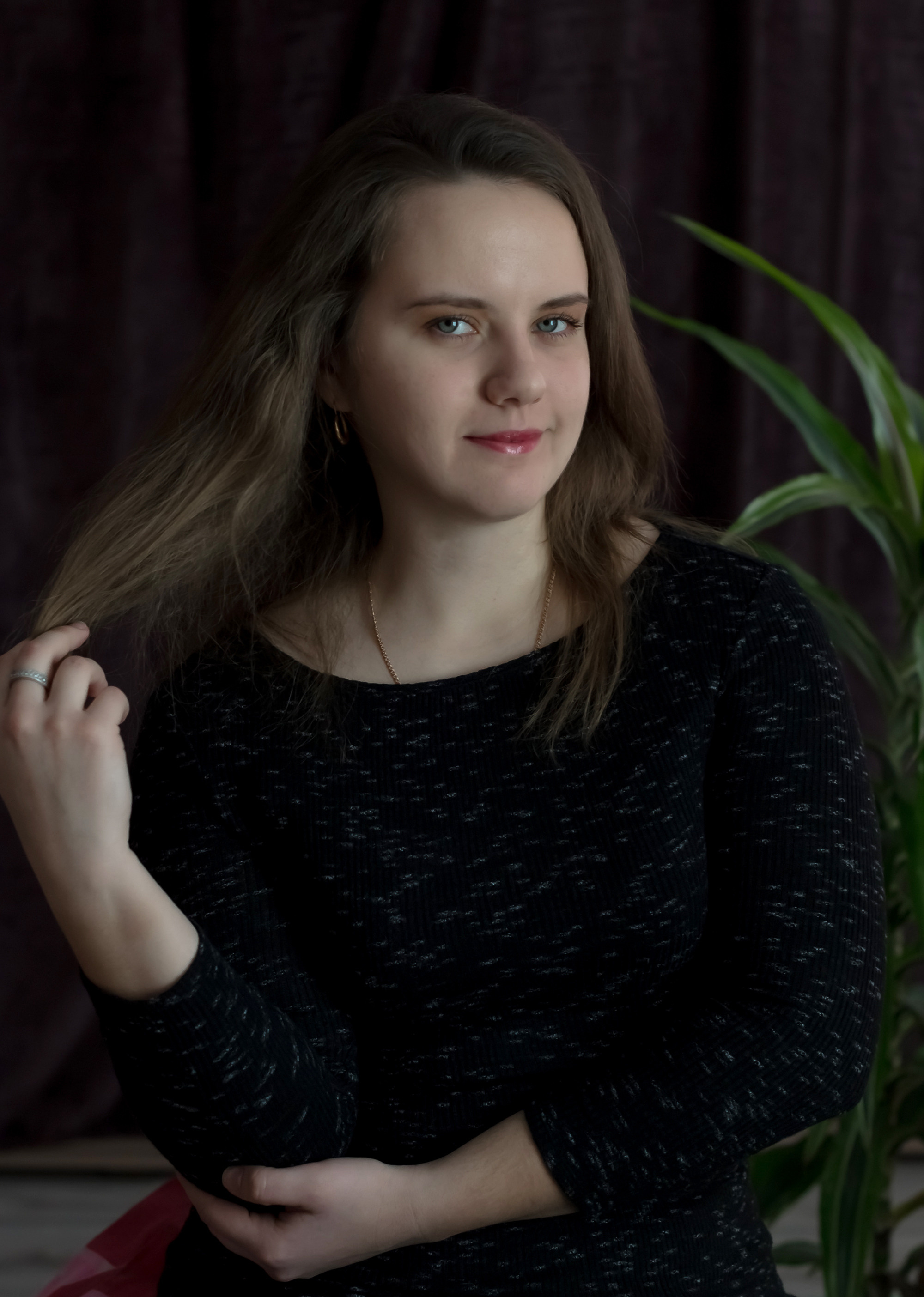 Олеся в стиле Джаконда. Фотограф Тула творческие фотосессии недорого Ольга Ромашина