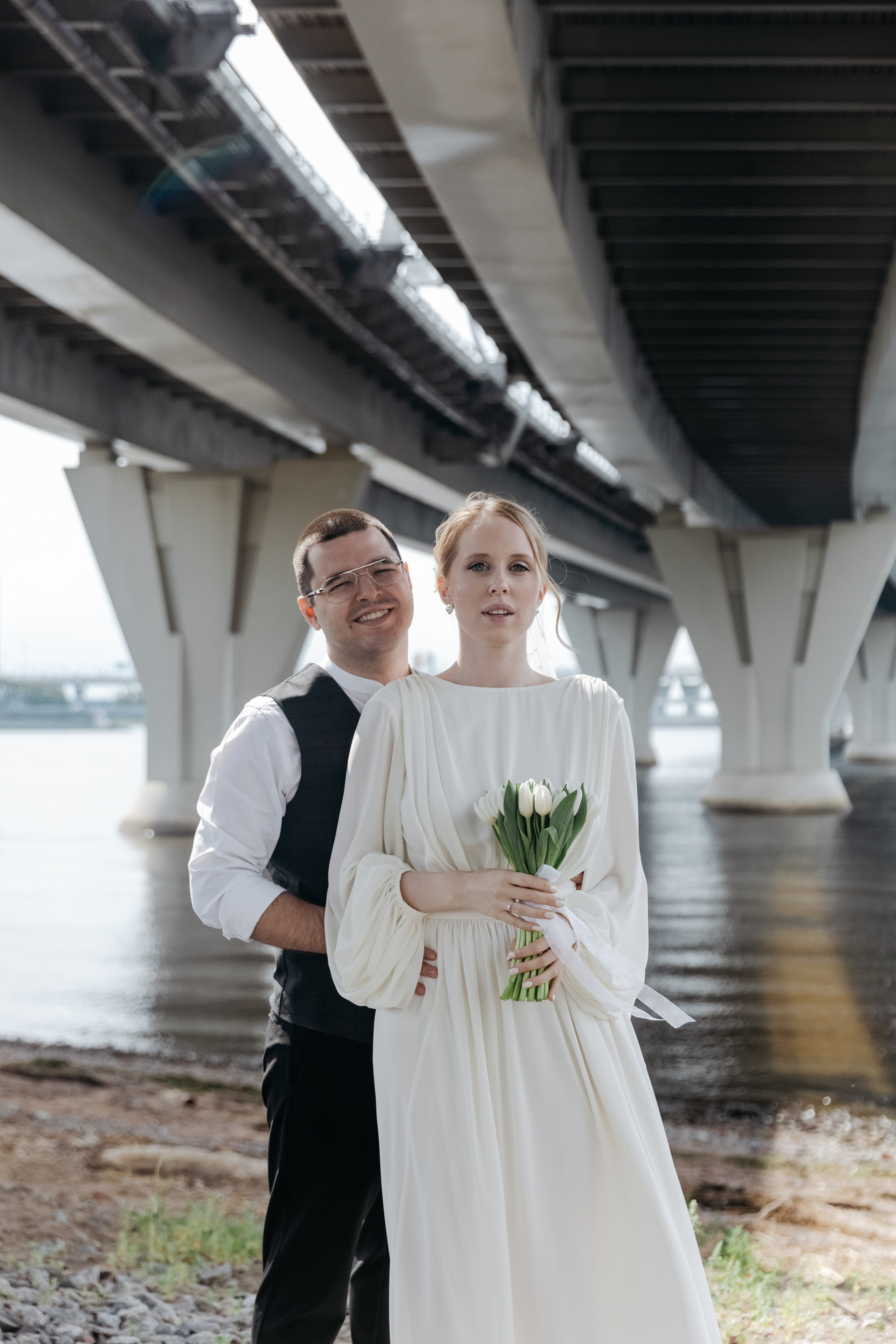 У нас было 2 дня, 2 радуги, 2 времени года и одна любовь. Свадебный фотограф в Санкт-Петербурге