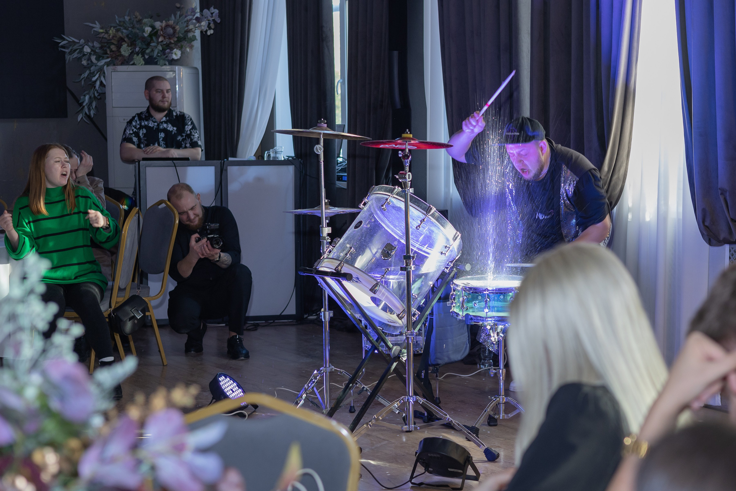 Свадебное чаепитие для молодоженов