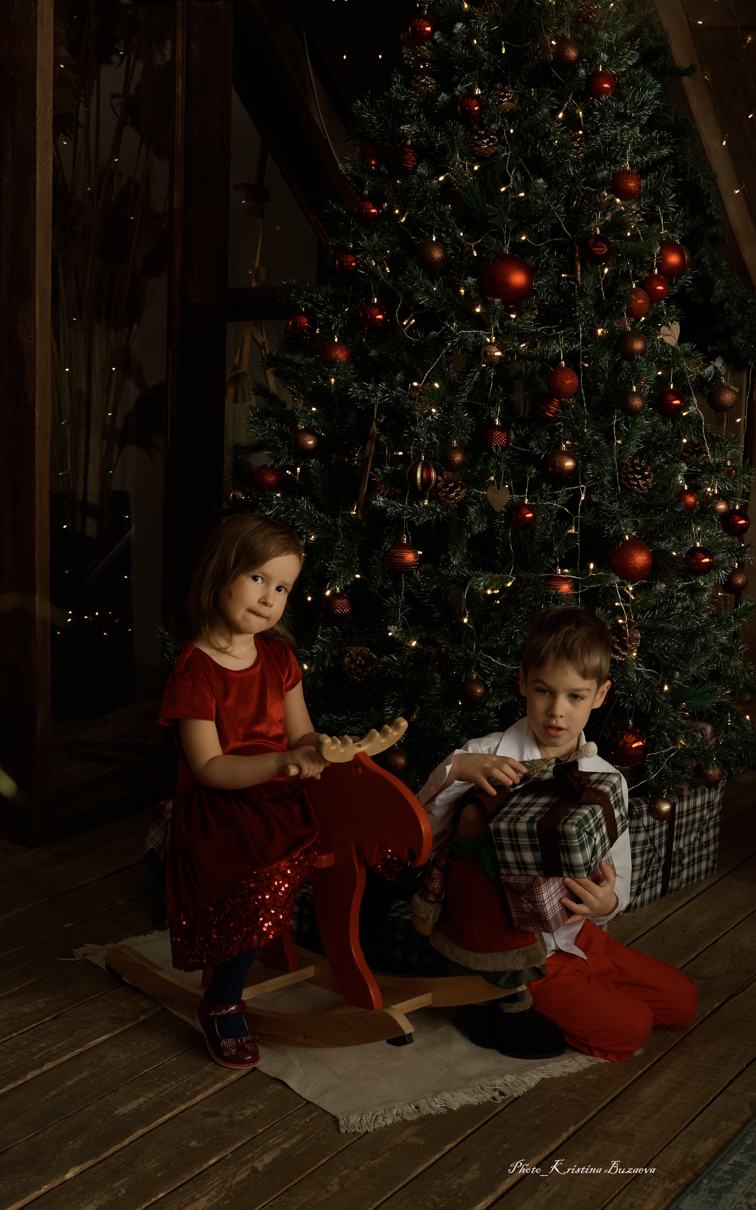 Проект «Новогоднее чудо». Портретный фотограф в Саратове Кристина Бузаева