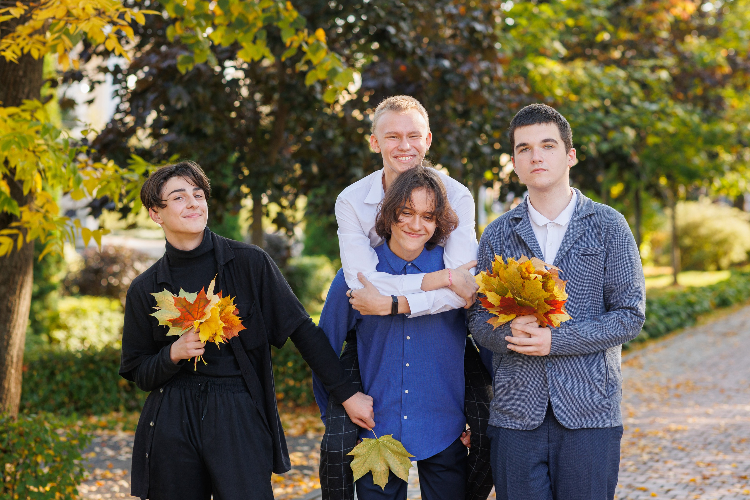 Прогулки школьников. Фотограф в Твери и Москве Юлия Бахтамова