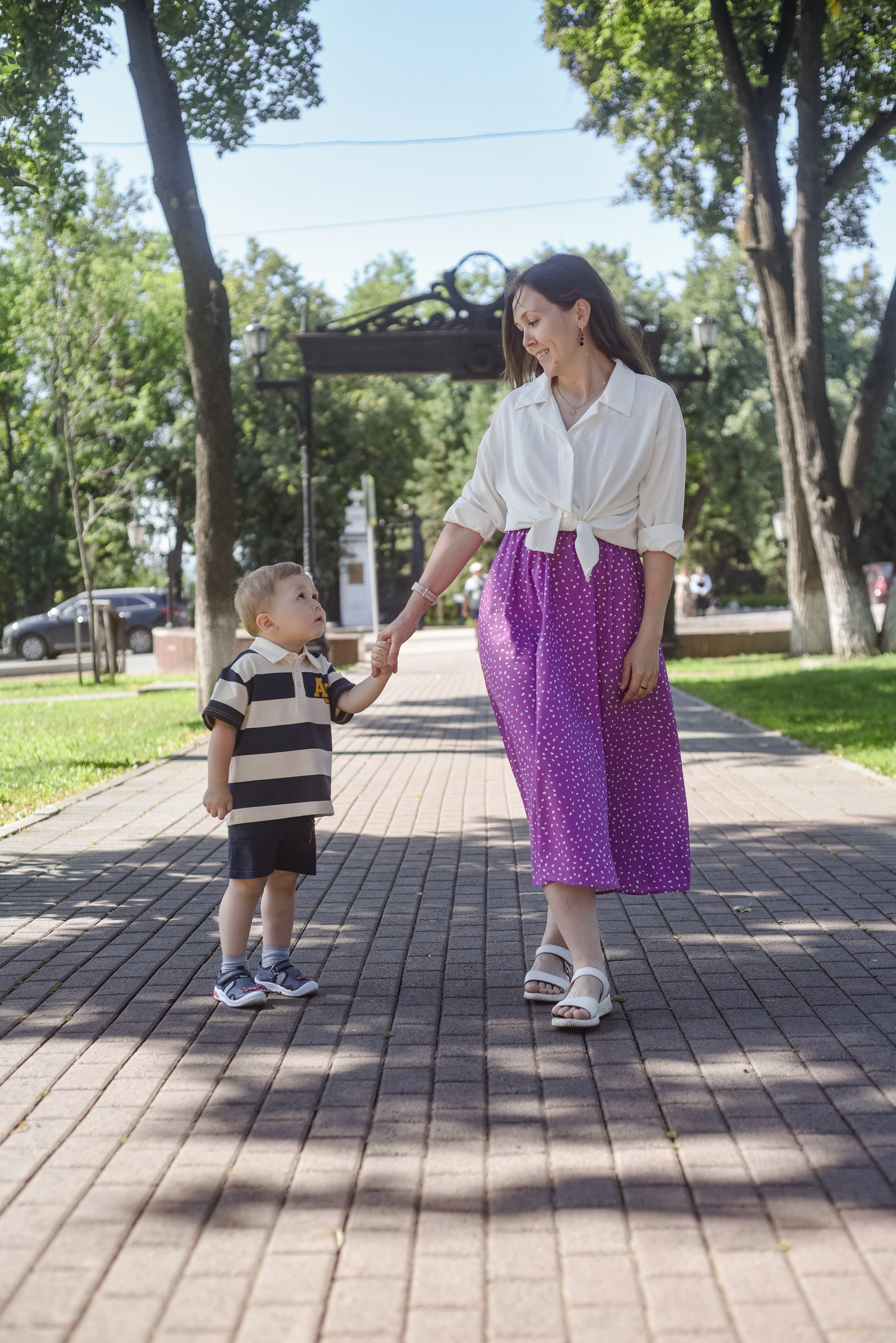 Семейная съемка в парке. Семейный и свадебный фотограф в г. Уфа Динара