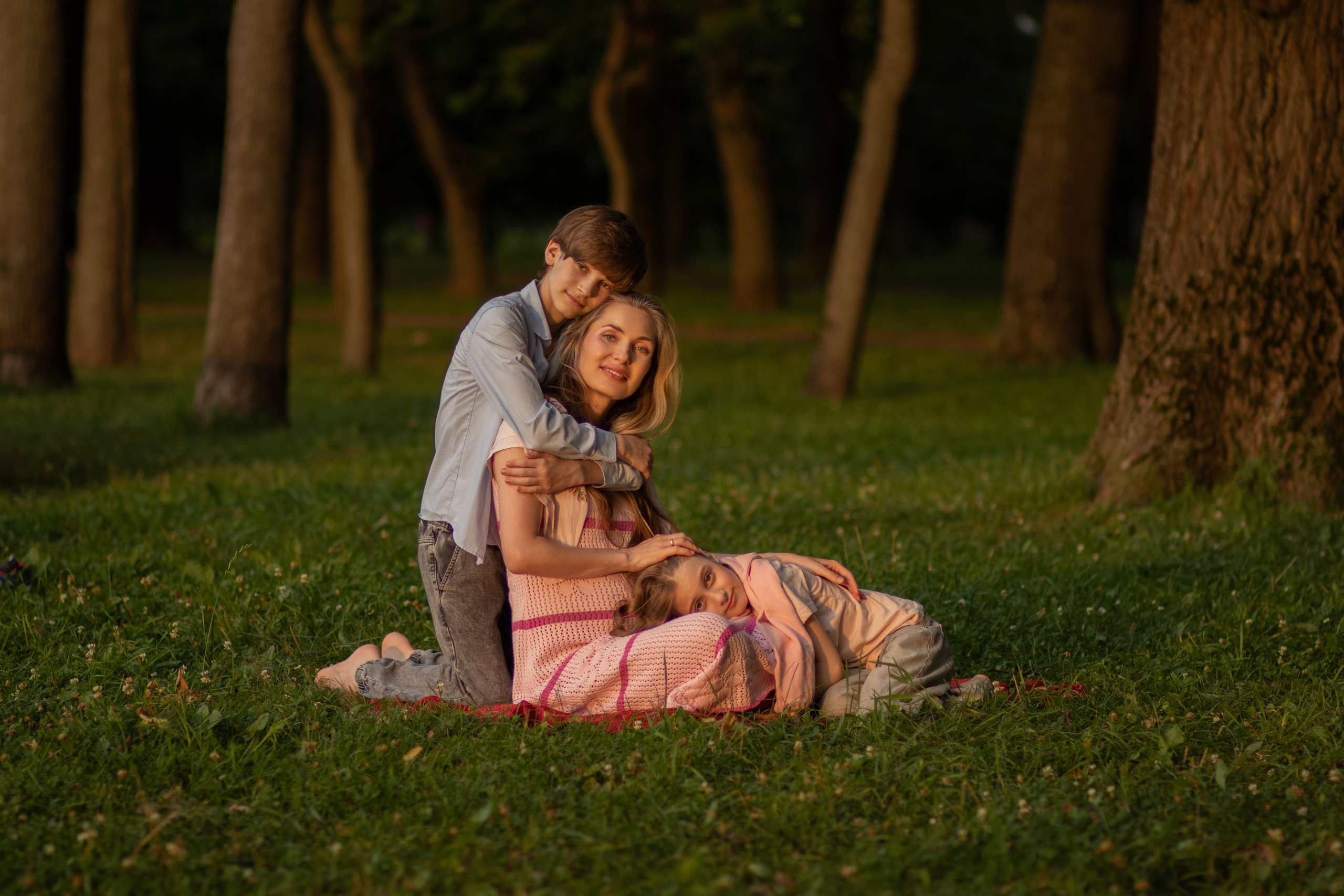 Руслана с детками. Мария Марченкова фотограф СПб