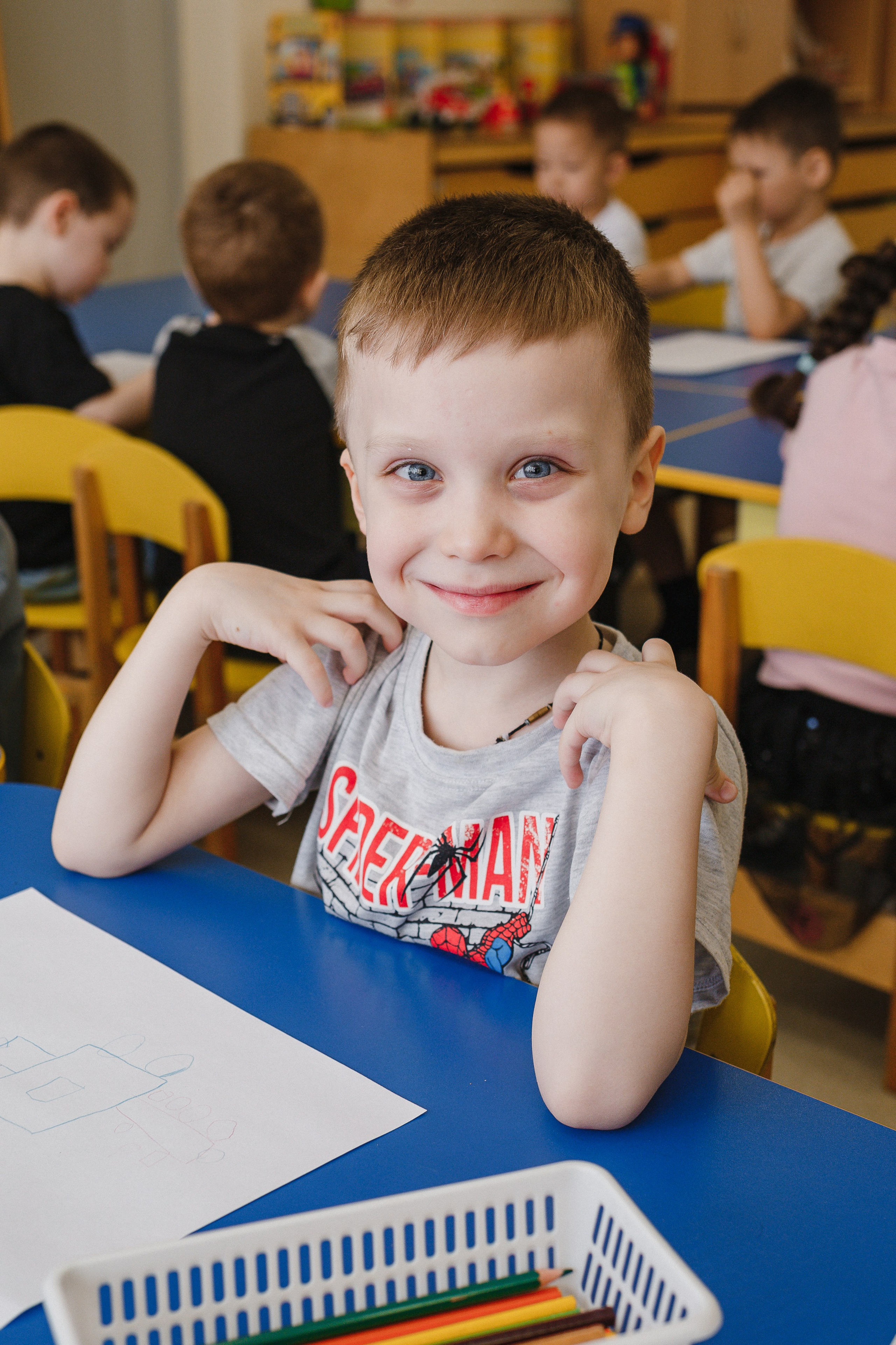 Съемка в садике. Семейный фотограф Николаева Ольга