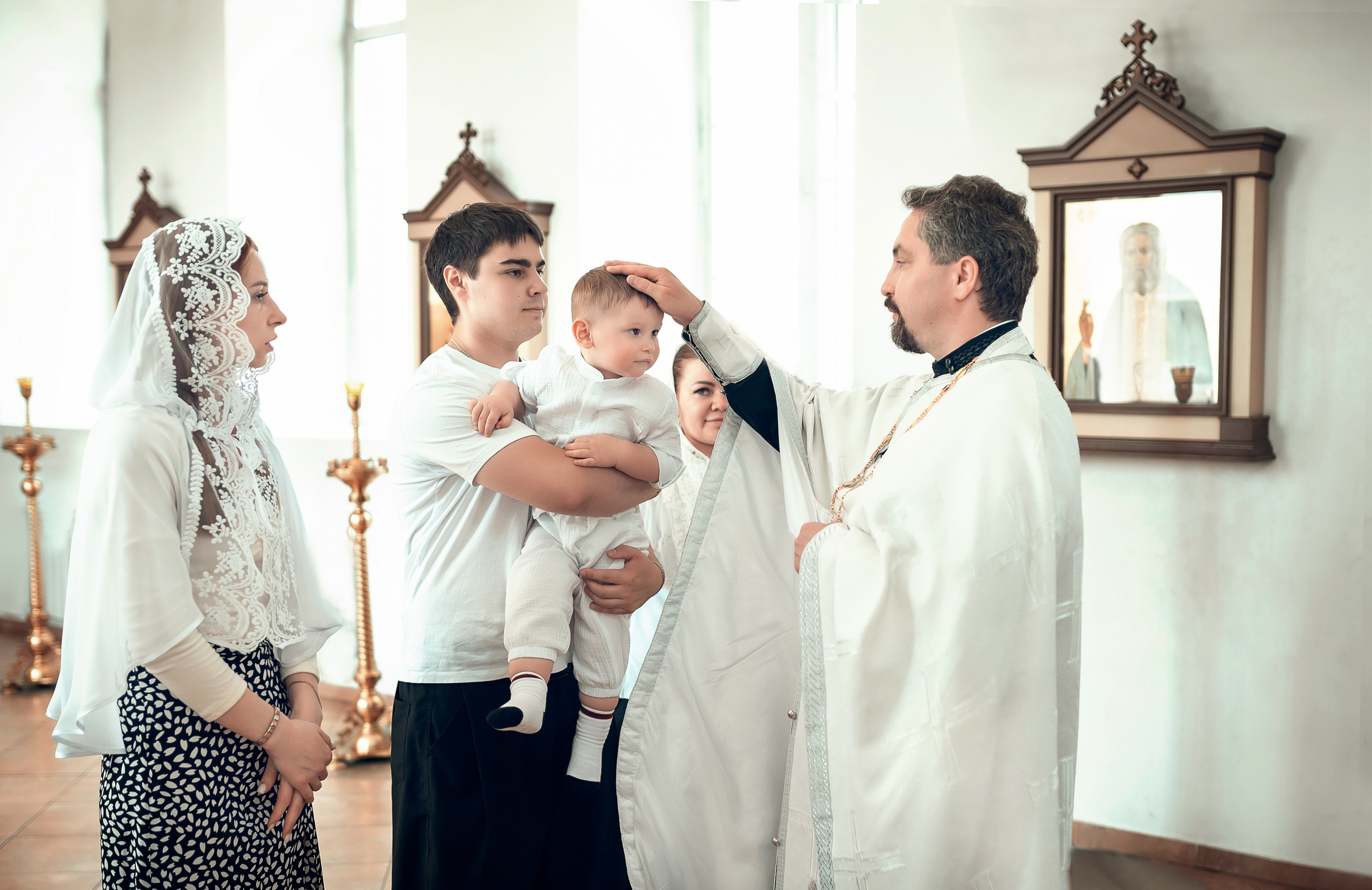 Крещение. Фотограф на Крещение и Венчание в Оренбурге и Оренбургской области Наталья Мулина