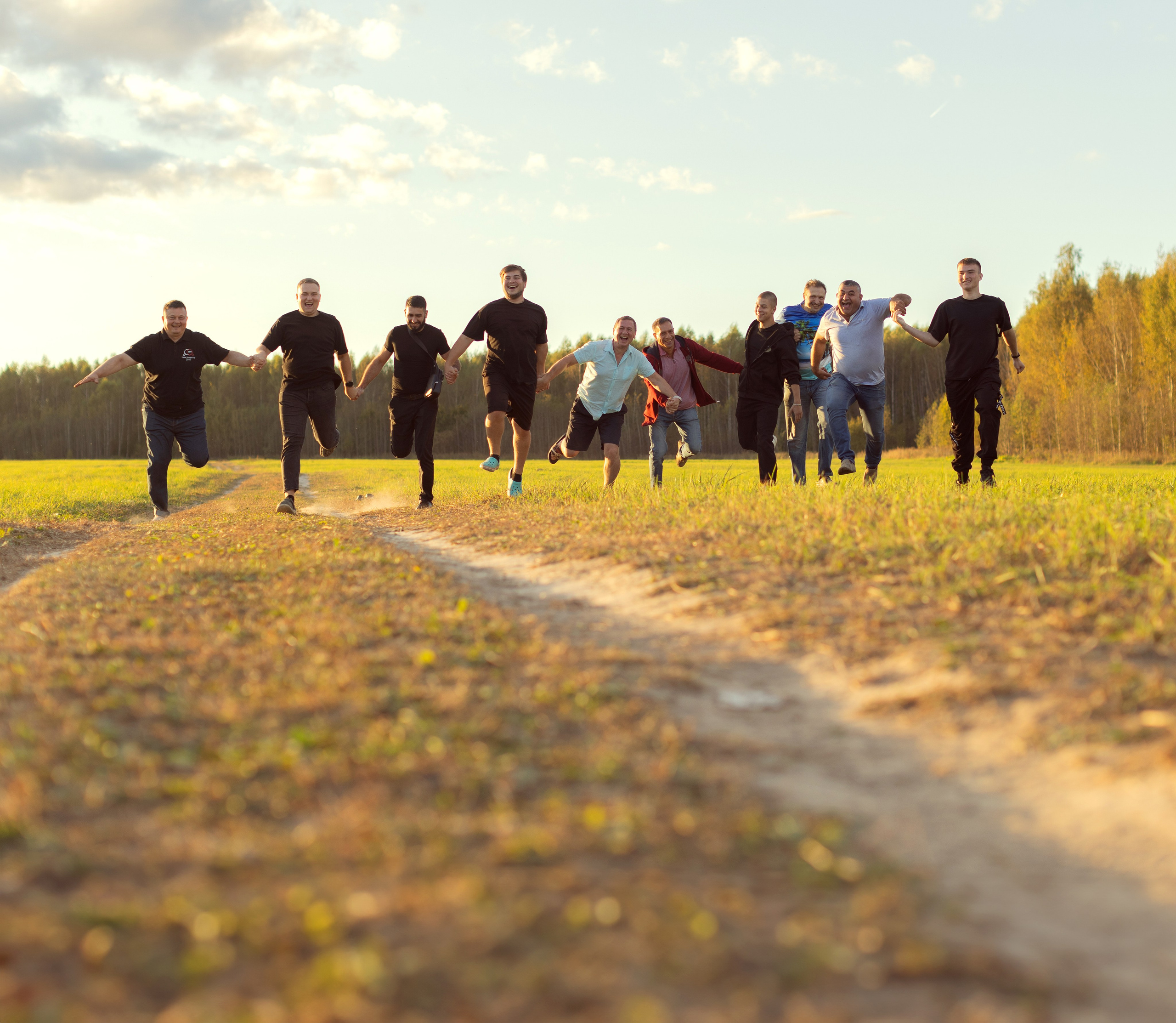 Юбилей в поле. Детский и семейный фотограф Зоя Павкина