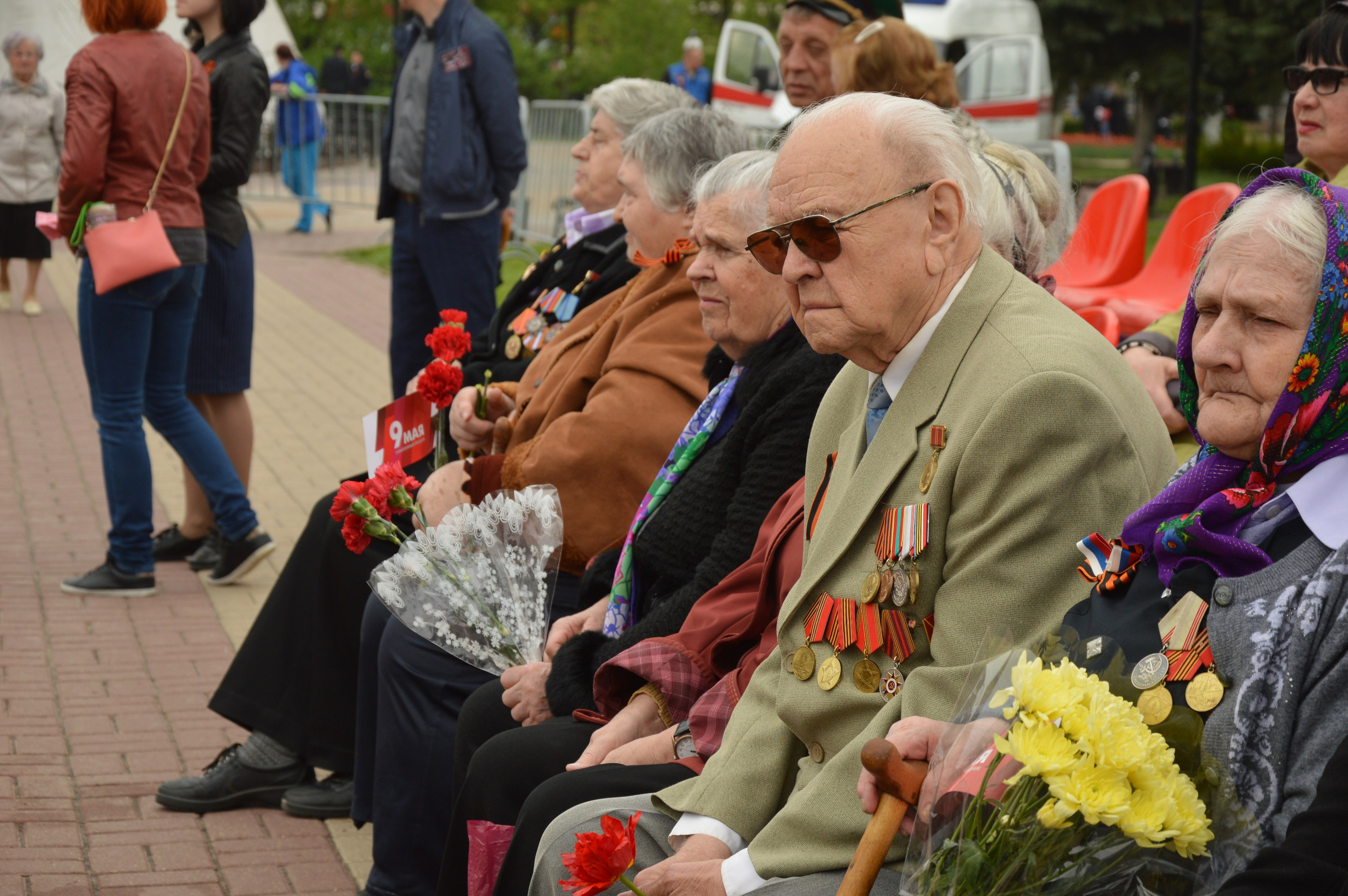 Фоторепортаж  с Дня Победы