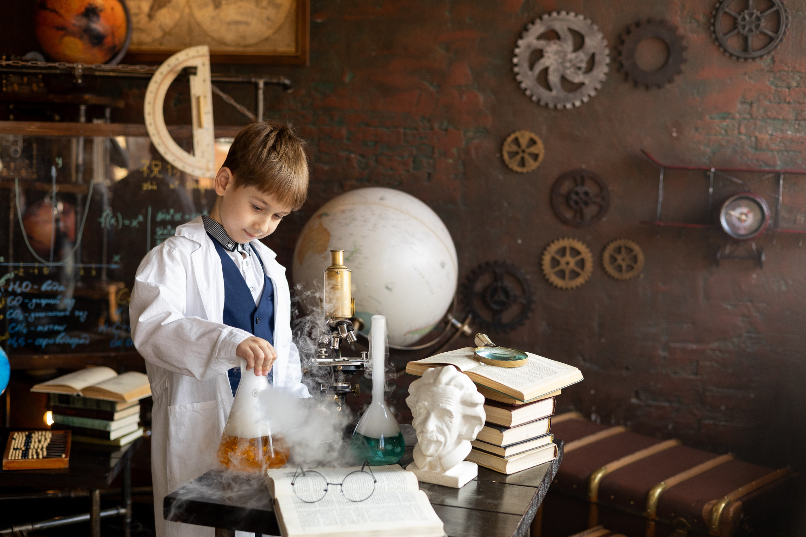 Фотосессия в лаборатории. Семейный фотограф в Москве Марина Петра