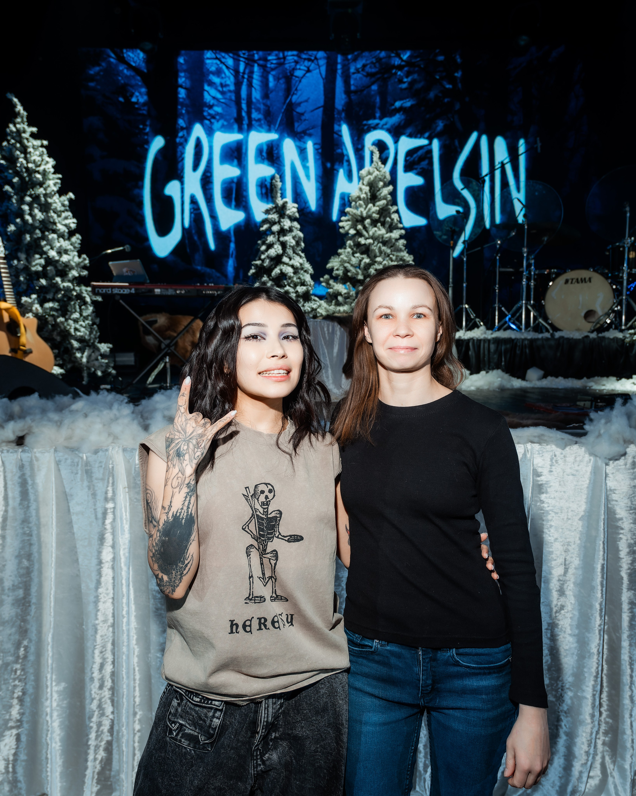 Green Apelsin в Альфа Кристалл 06.01.2026. Репортажный фотограф и видеограф в Москве