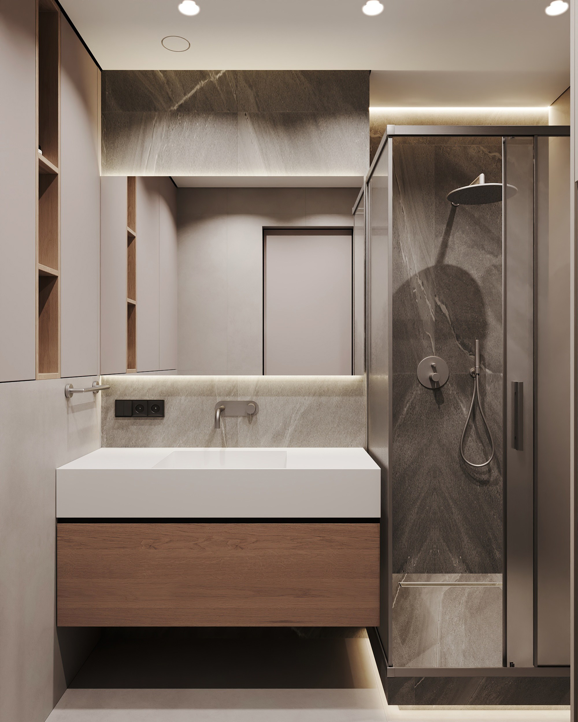 B20_Дизайнеры: Darya Shchetinina, Natalia Sukharnikova. 3d визуализатор интерьера Анастасия Лосицкая