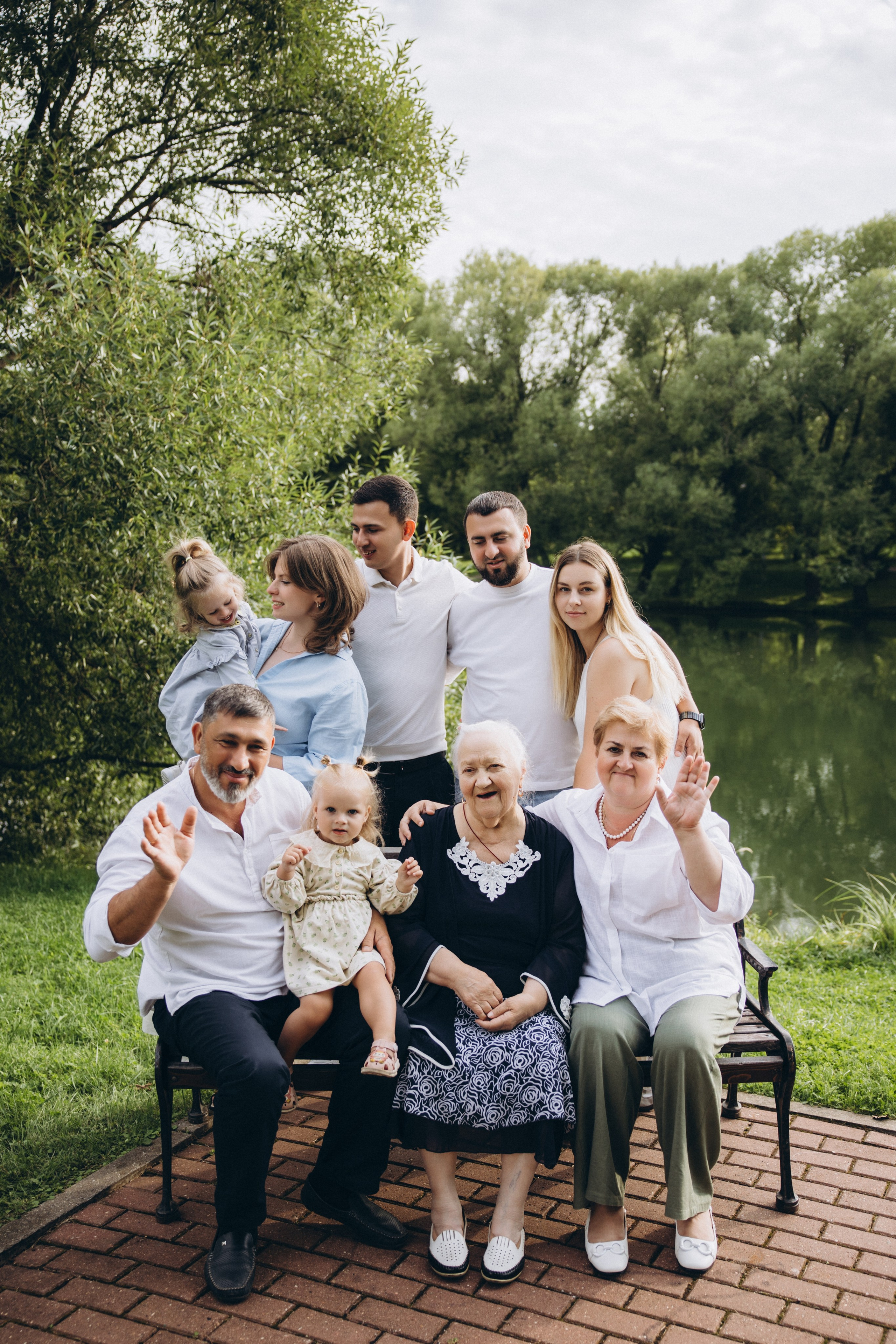На прогулку все вместе!. Семейный и свадебный фотограф в Москве Вероника Жибинова