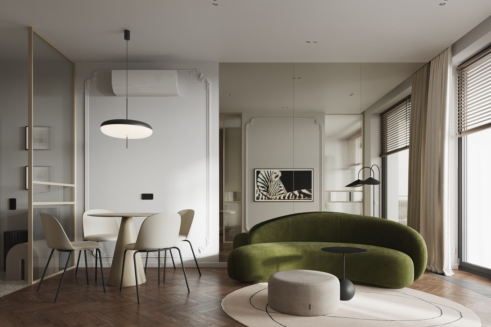 Zajęcia. MIRRO STUDIO Дизайн интерьера и реализация под ключ Варшава