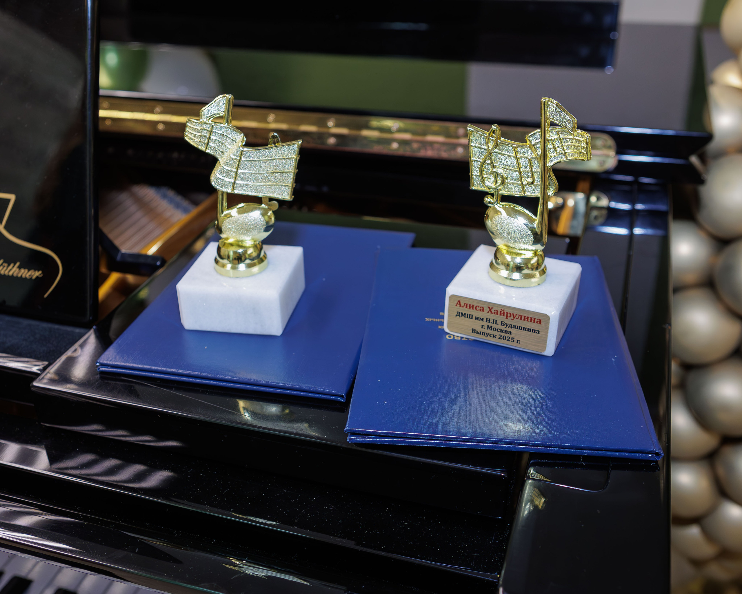 Вручение дипломов в Детской музыкальной школе имени Н. П. Будашкина. Выпускные альбомы и школьный фотограф в Подольске, Троицке, Щербинке, Москве и Московской области