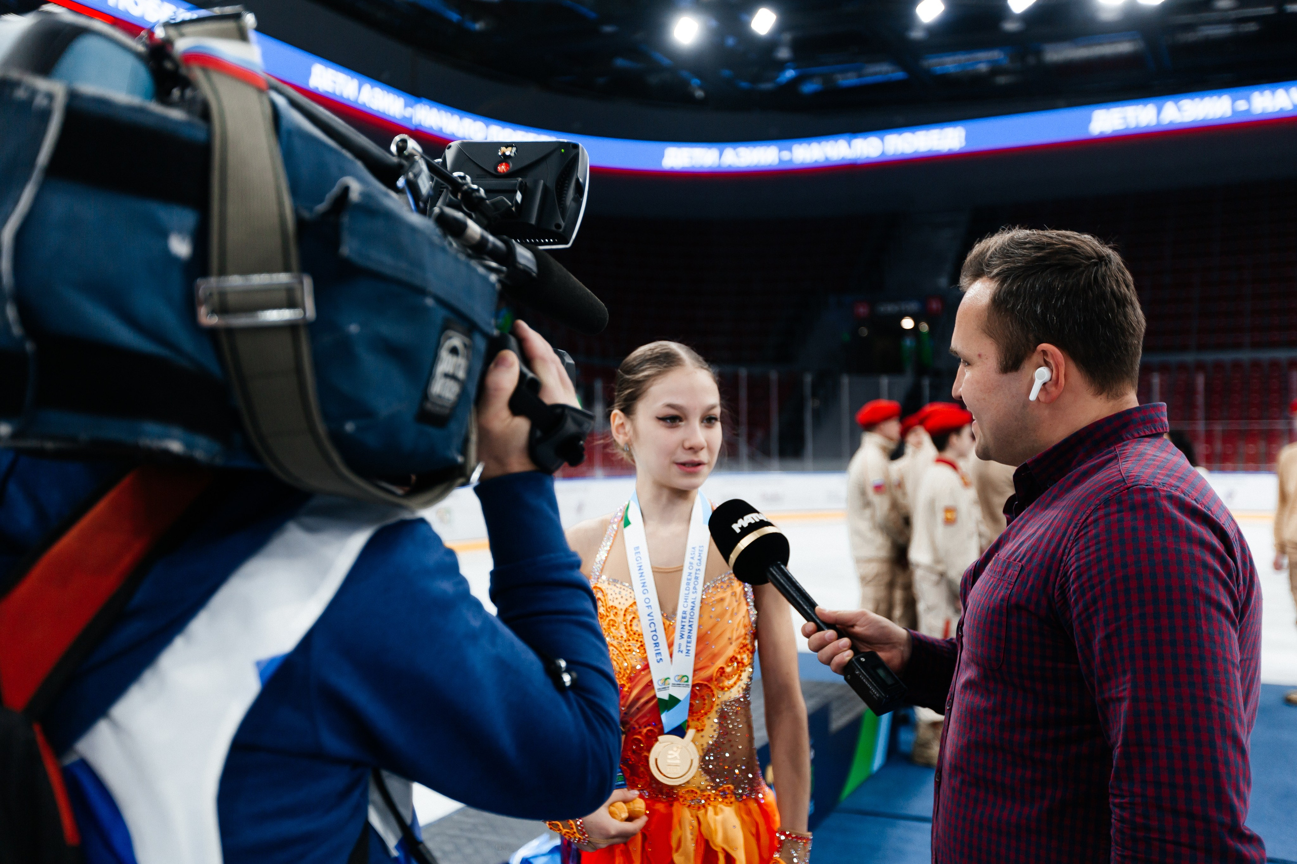 II зимние Международные спортивные игры «Дети Азии». Фигурное катание. Фотограф Краснодар Марго Хелбен