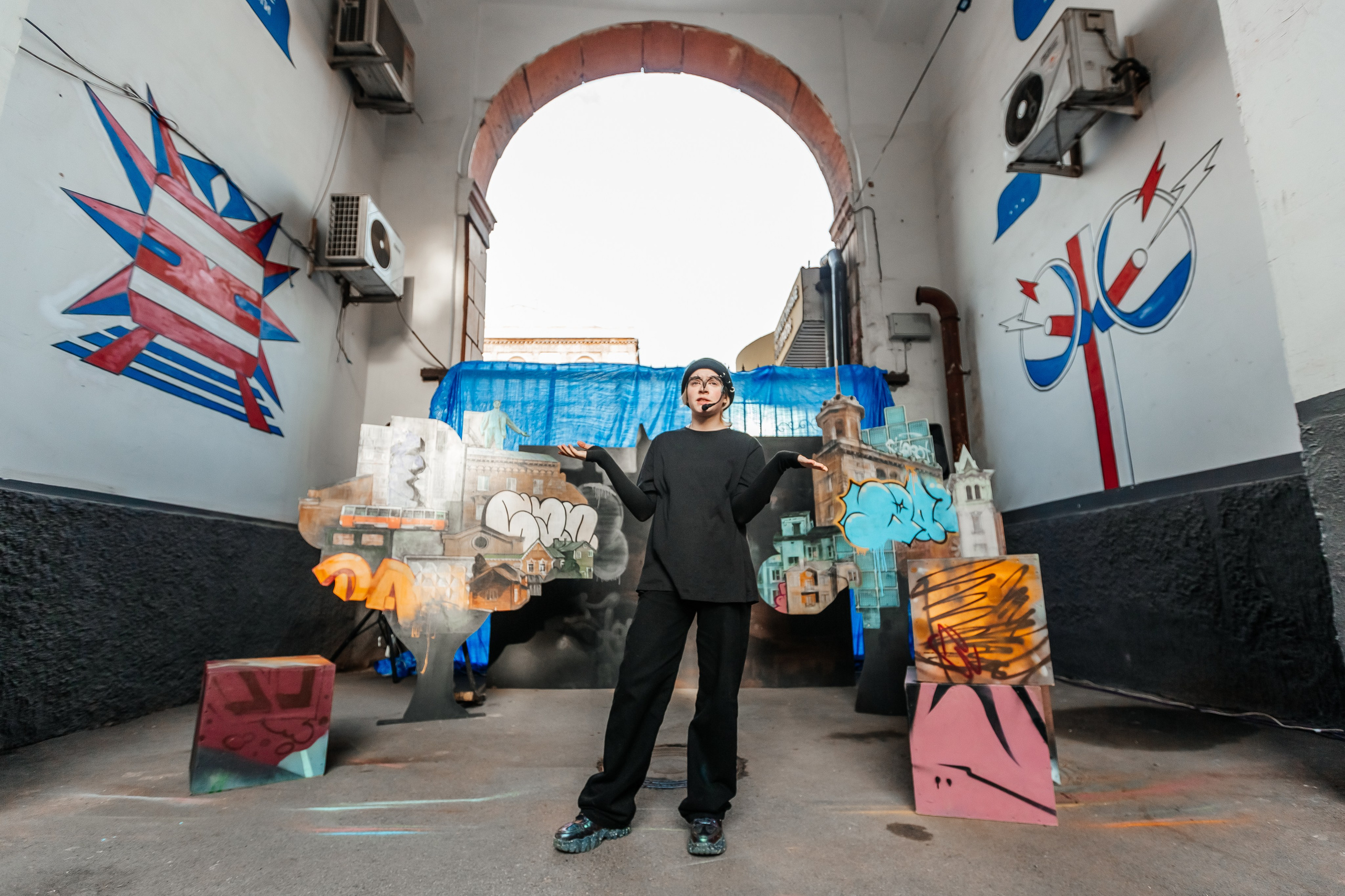 Уличный спектакль «История одного леса». Фотограф Краснодар Марго Хелбен