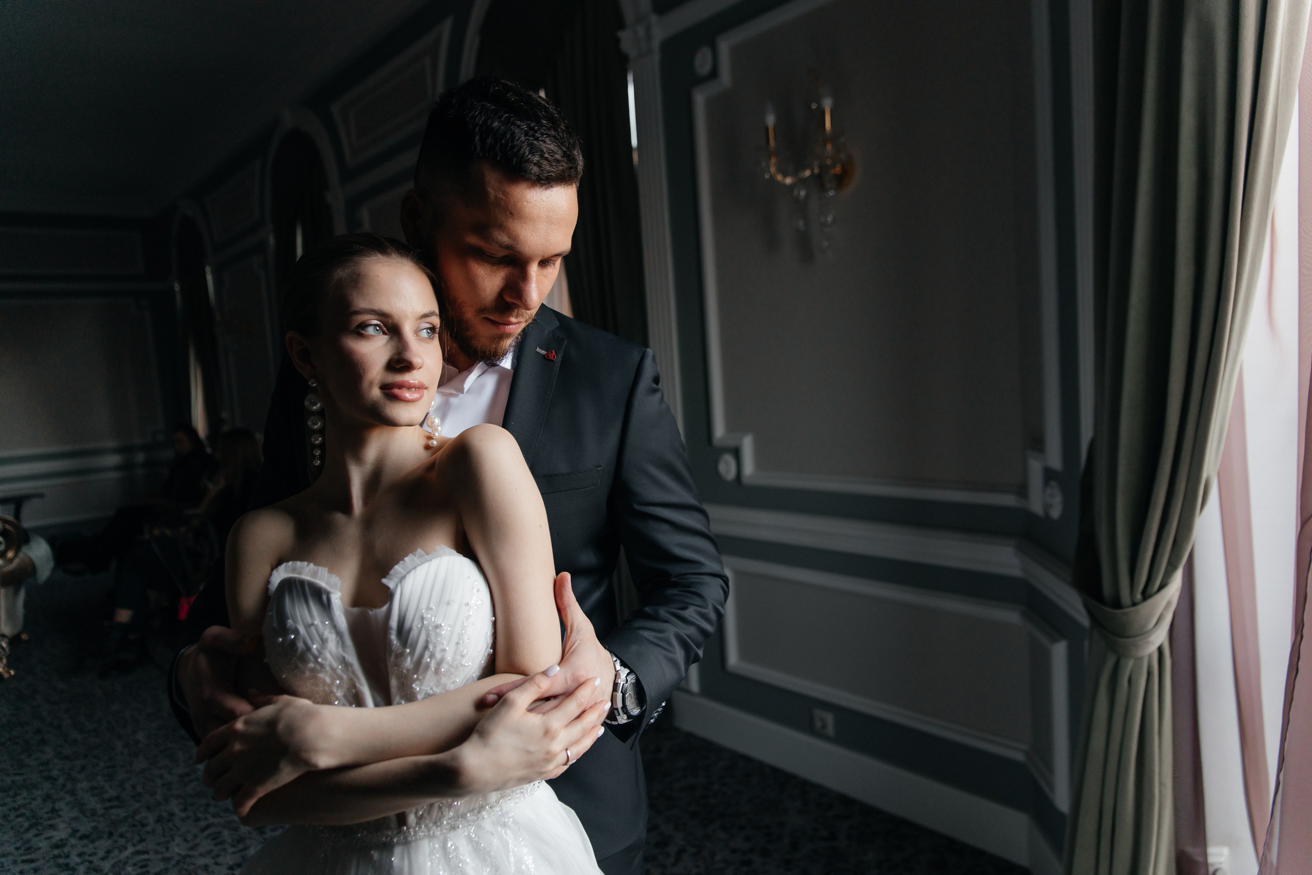 Свадебная съемка в отеле. Свадебный фотограф в Астрахани