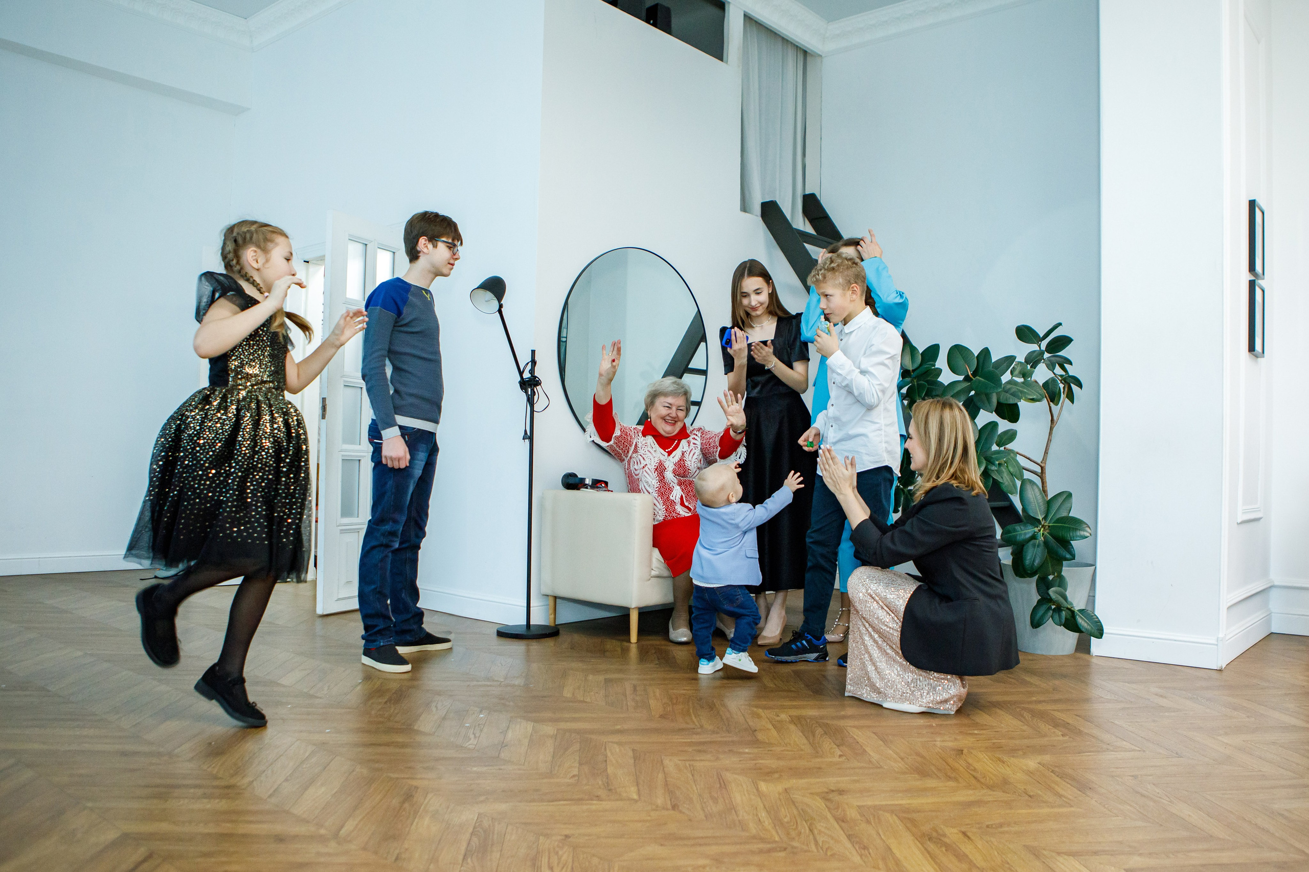 Большая семья. Семейный фотограф в Краснодаре