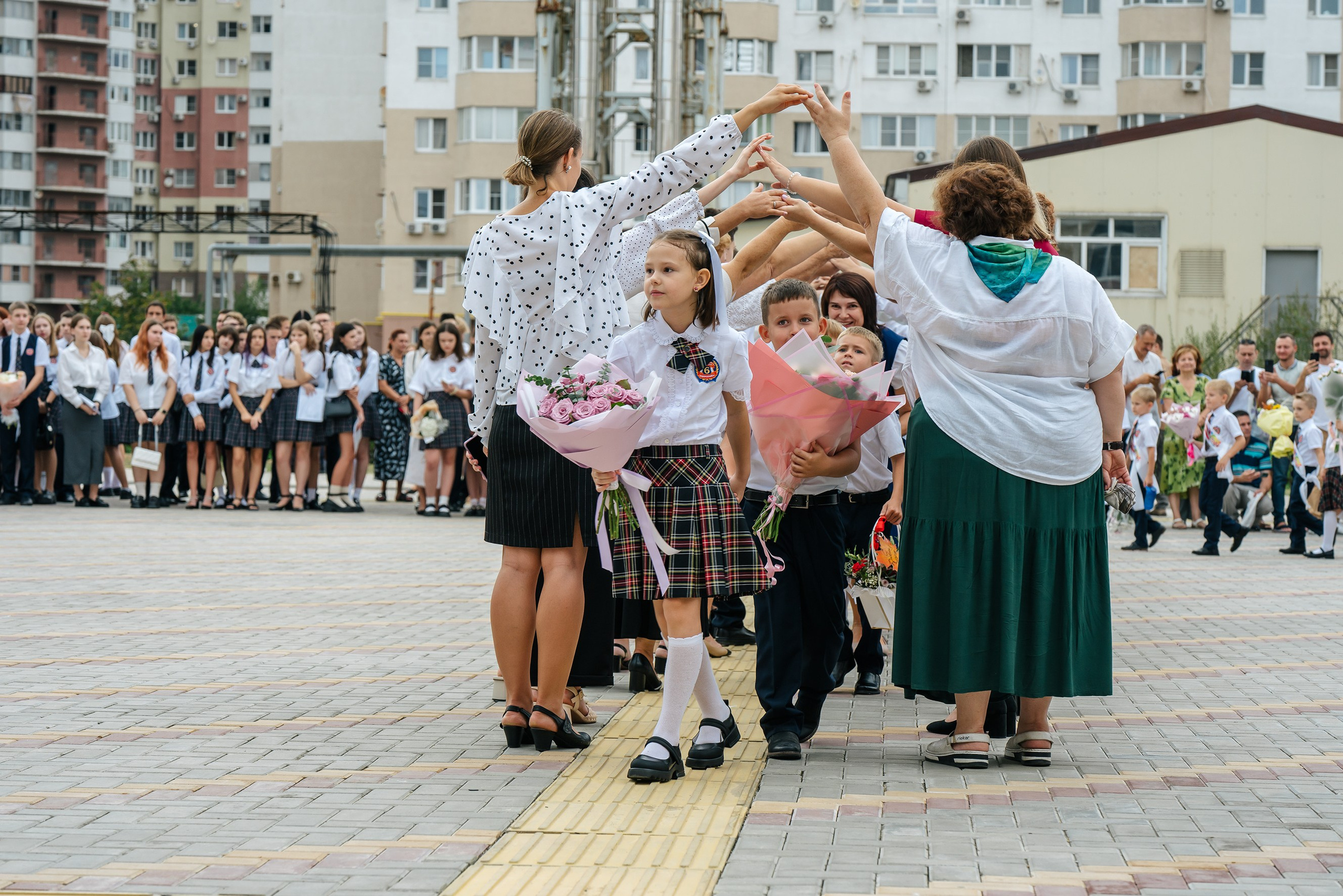 1 сентября. Выпускные альбомы, школьные фотосессии в городе Новороссийске