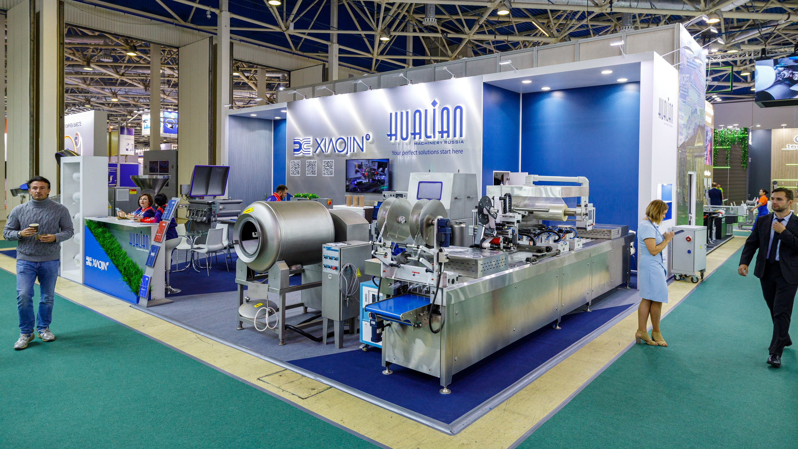 Съёмка стенда на выставке. Фотограф на мероприятие в Москве Марик