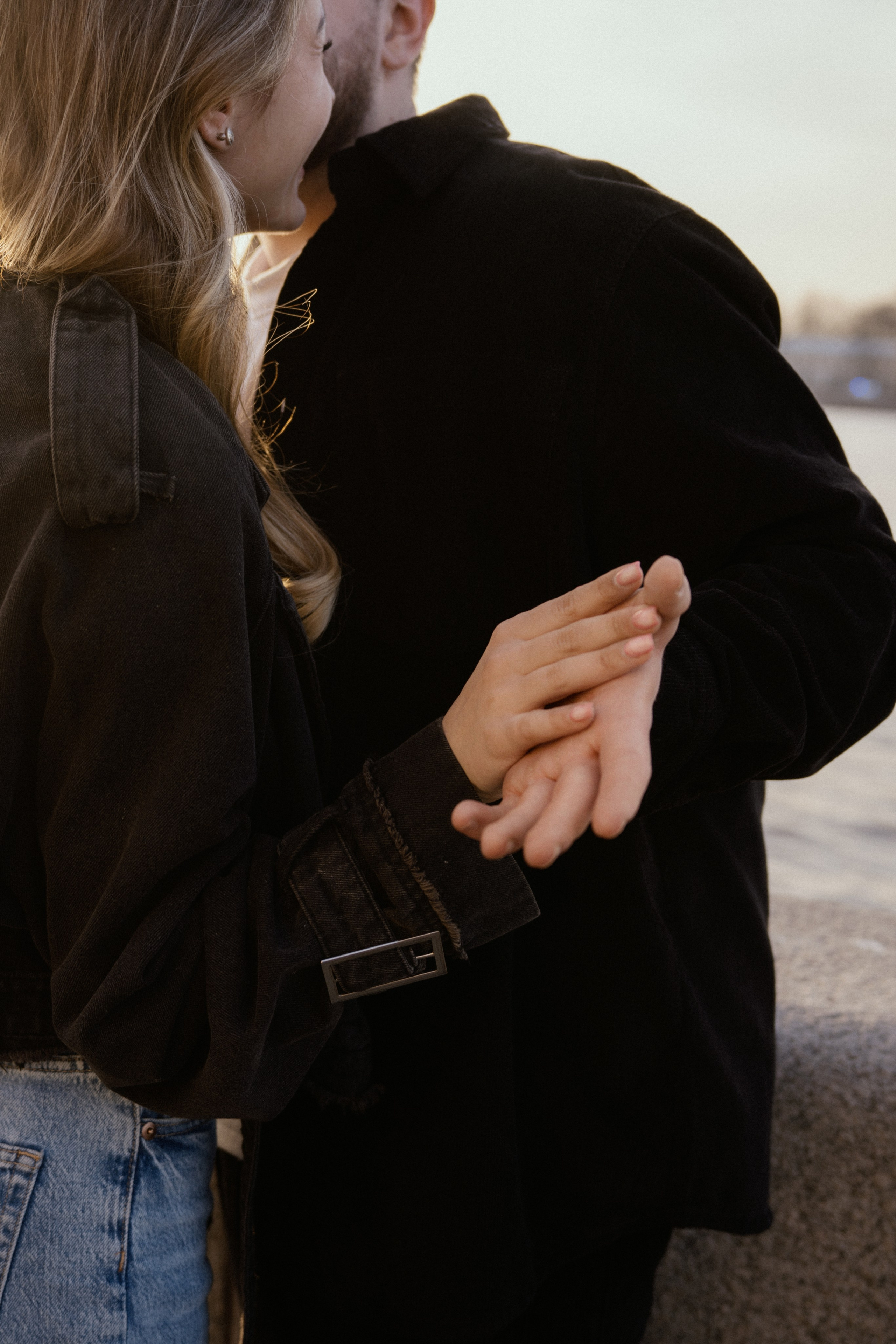 Фотосессия love-story в Санкт-Петербурге. Прогулочная фотосессия для пары.