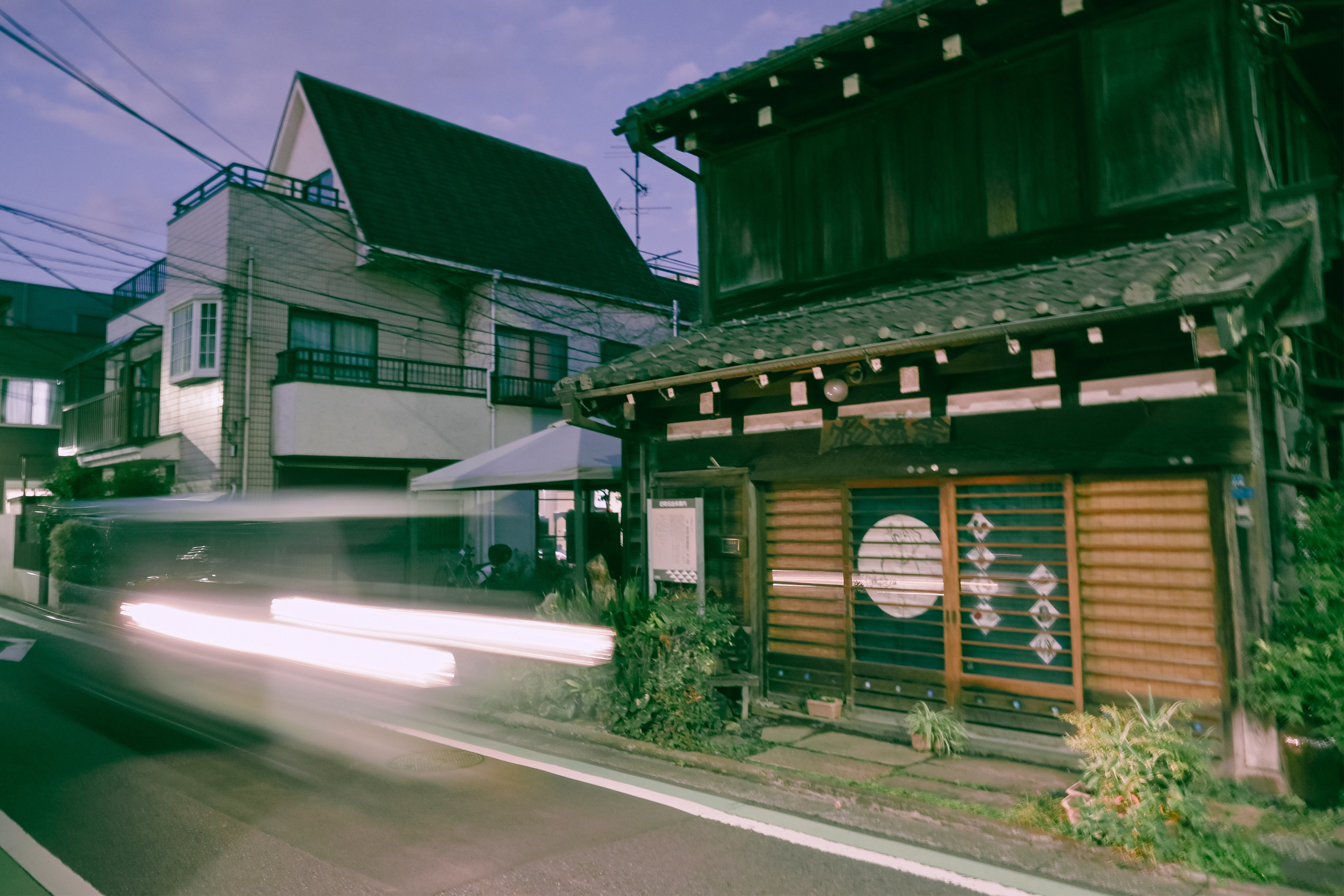 Tokyo night street. Iraogo