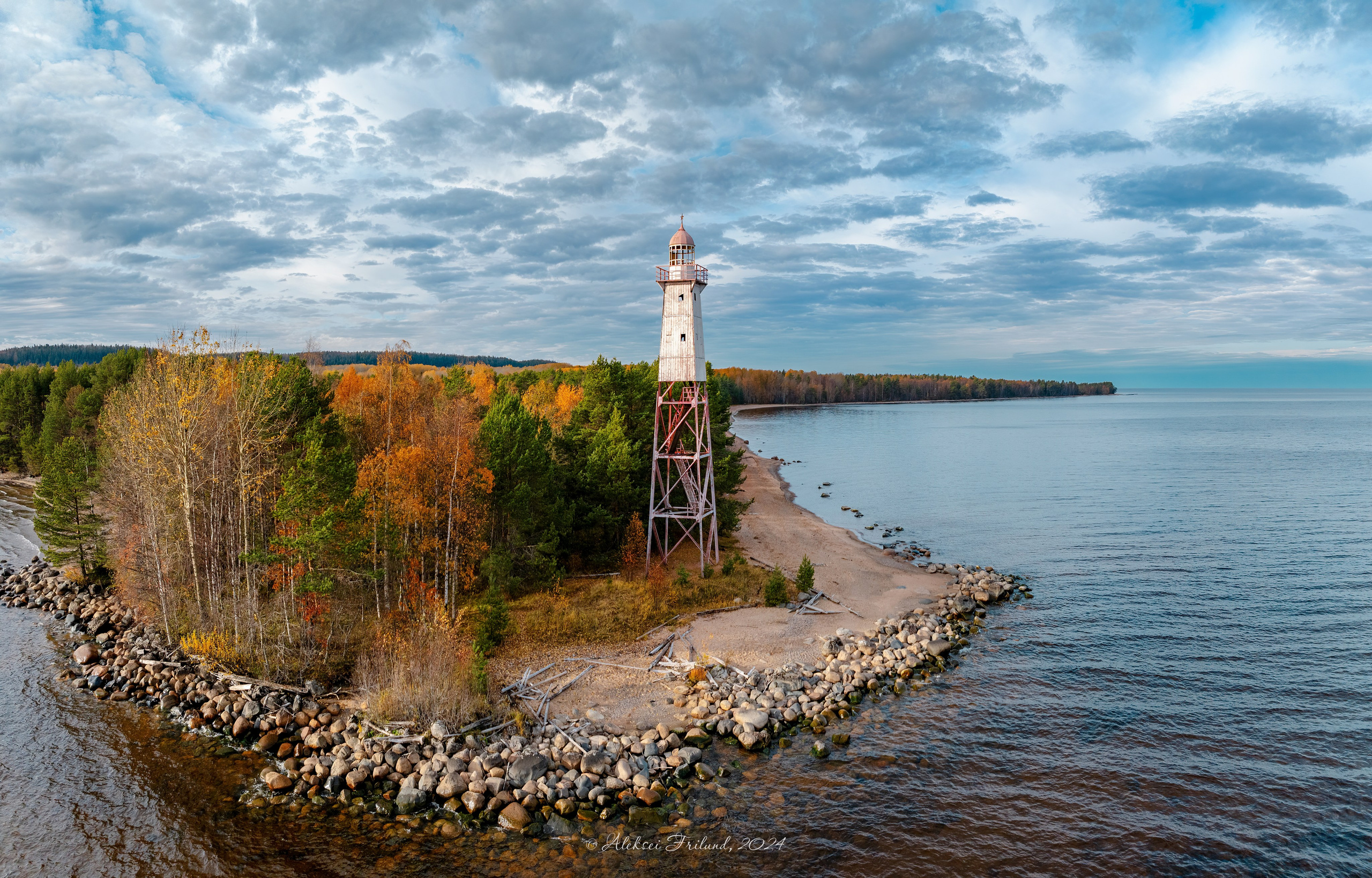 Онежское озеро. Аэросъемка. Фото и Видео в Карелии. Алексей Фрилунд