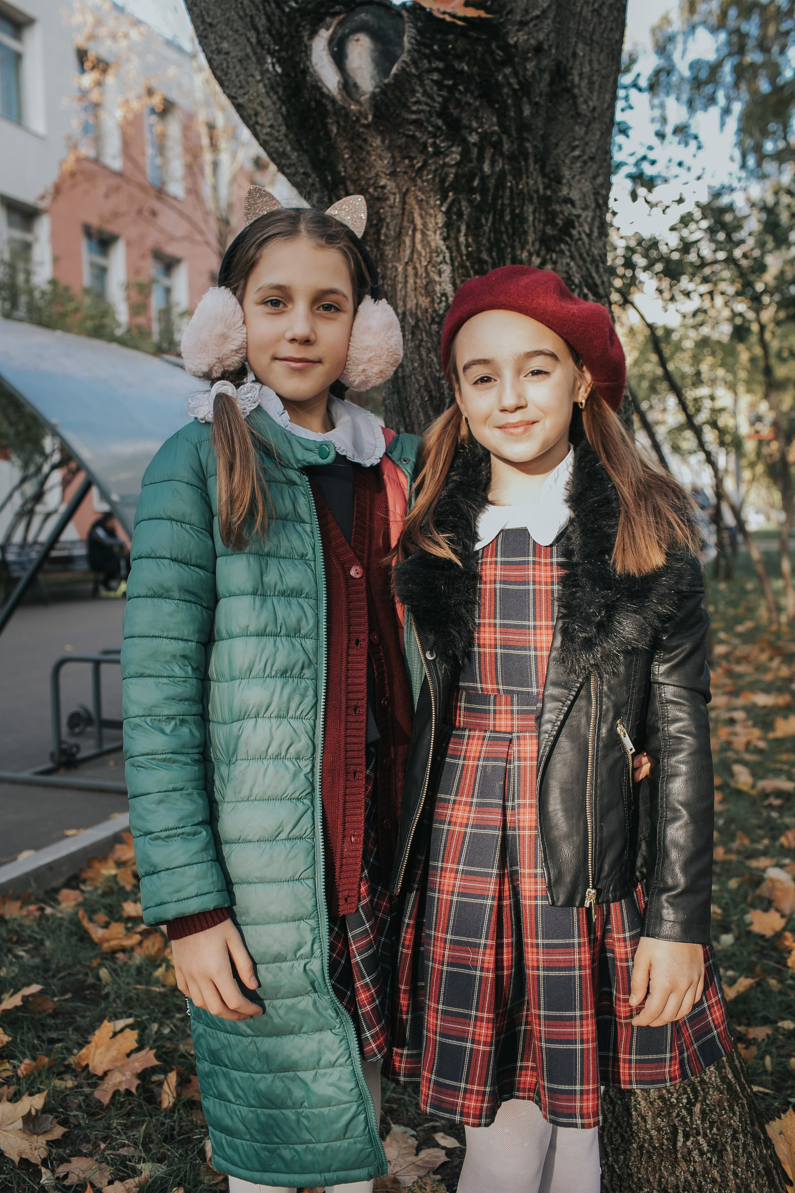 Осенняя съемка 4 класса для Выпускных альбомов. Семейный фотограф в Москве Наталья Чуб, заказать Фотокнигу