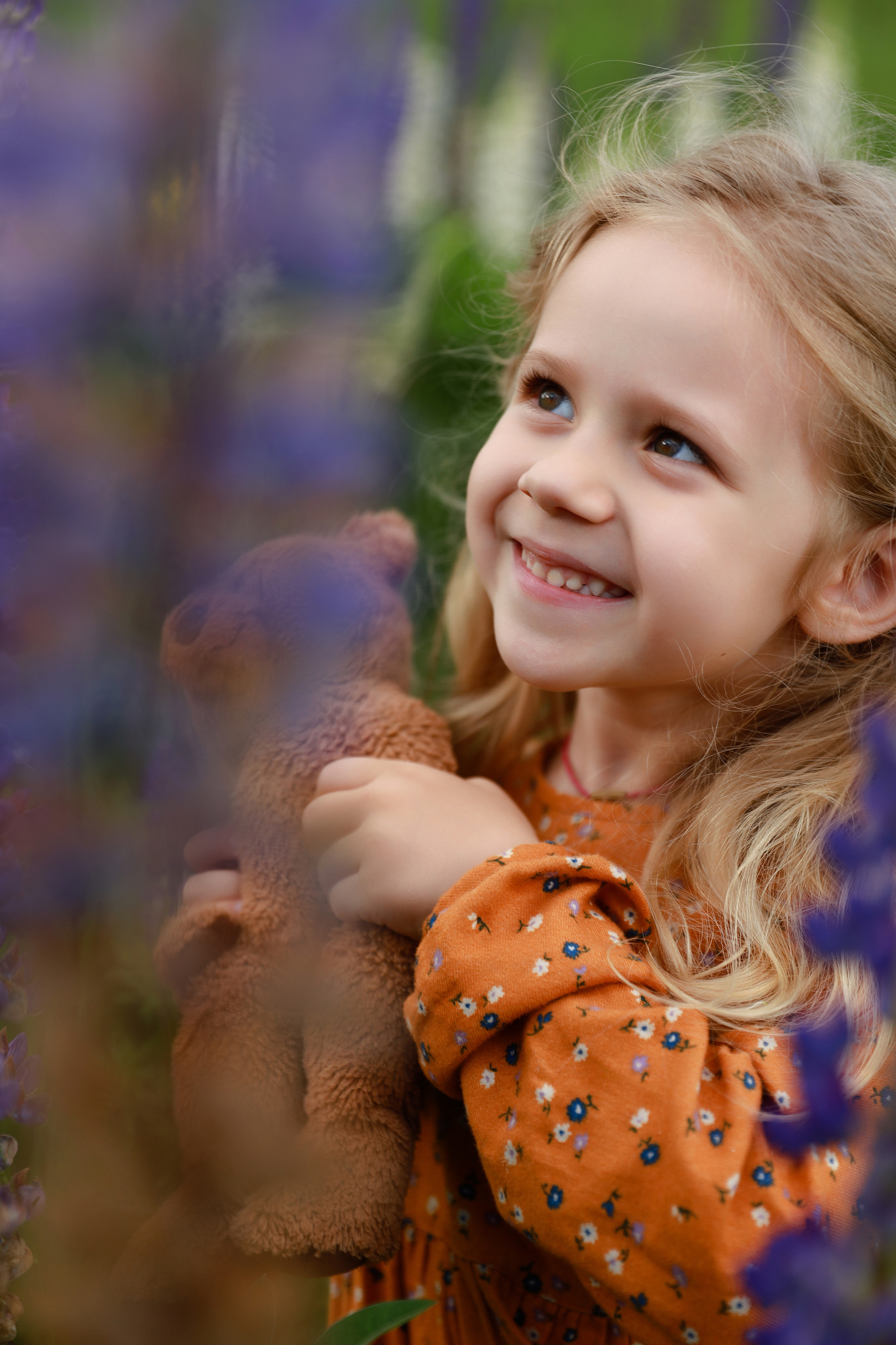 Фотосессия в люпинах. Бочарова Мария — школьный фотограф Апрелевка, Новая Москва, Московская область