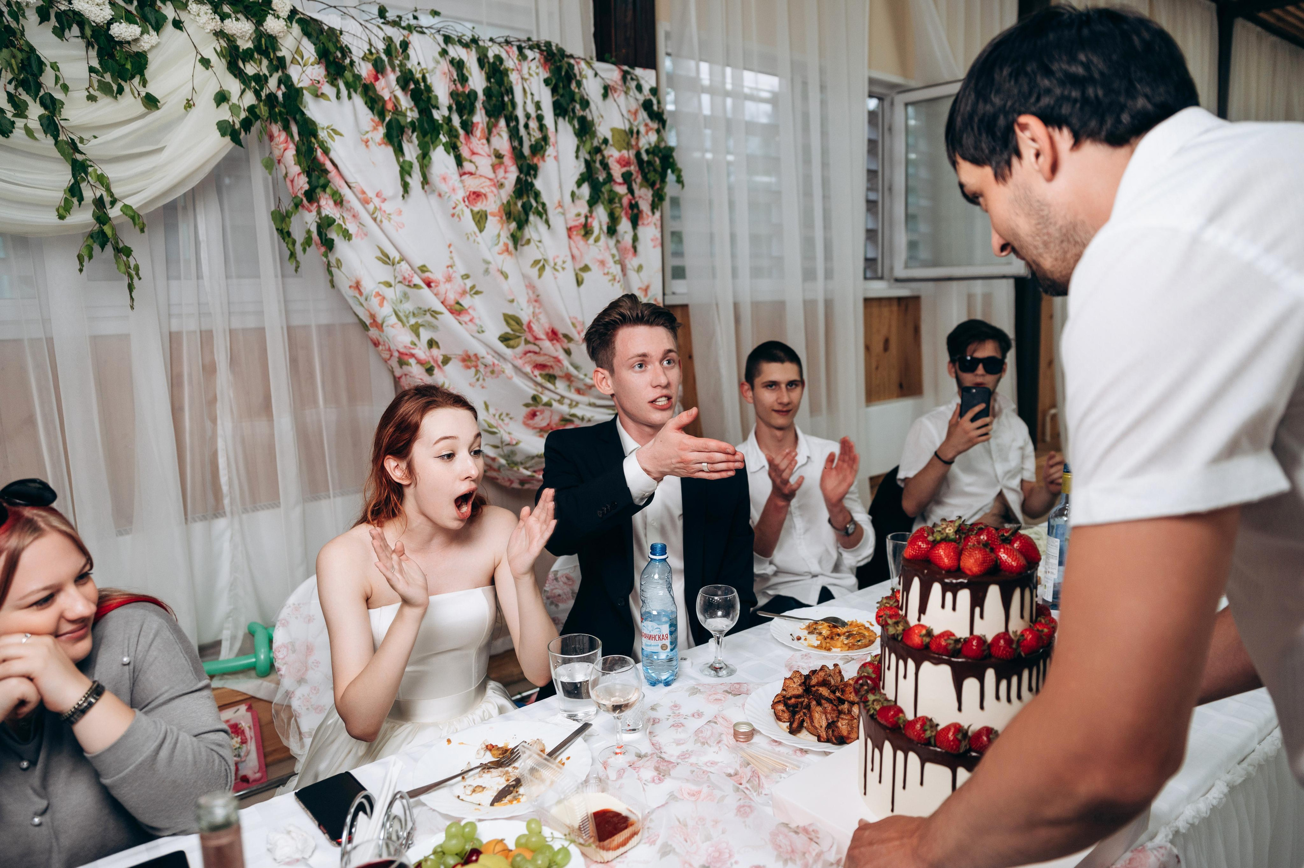 Свадебный банкет. Фотограф в Новосибирске