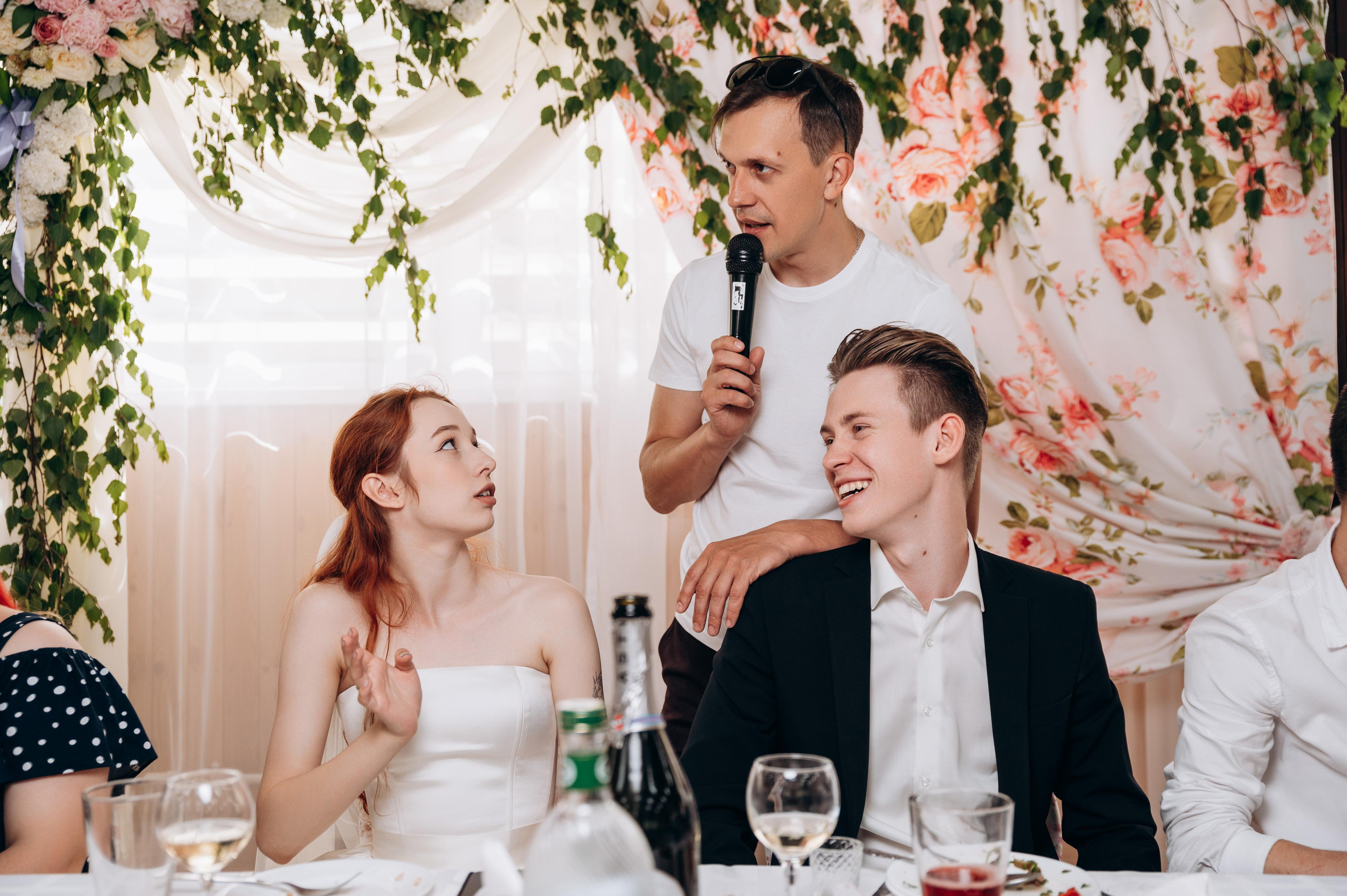 Свадебный банкет. Фотограф в Новосибирске