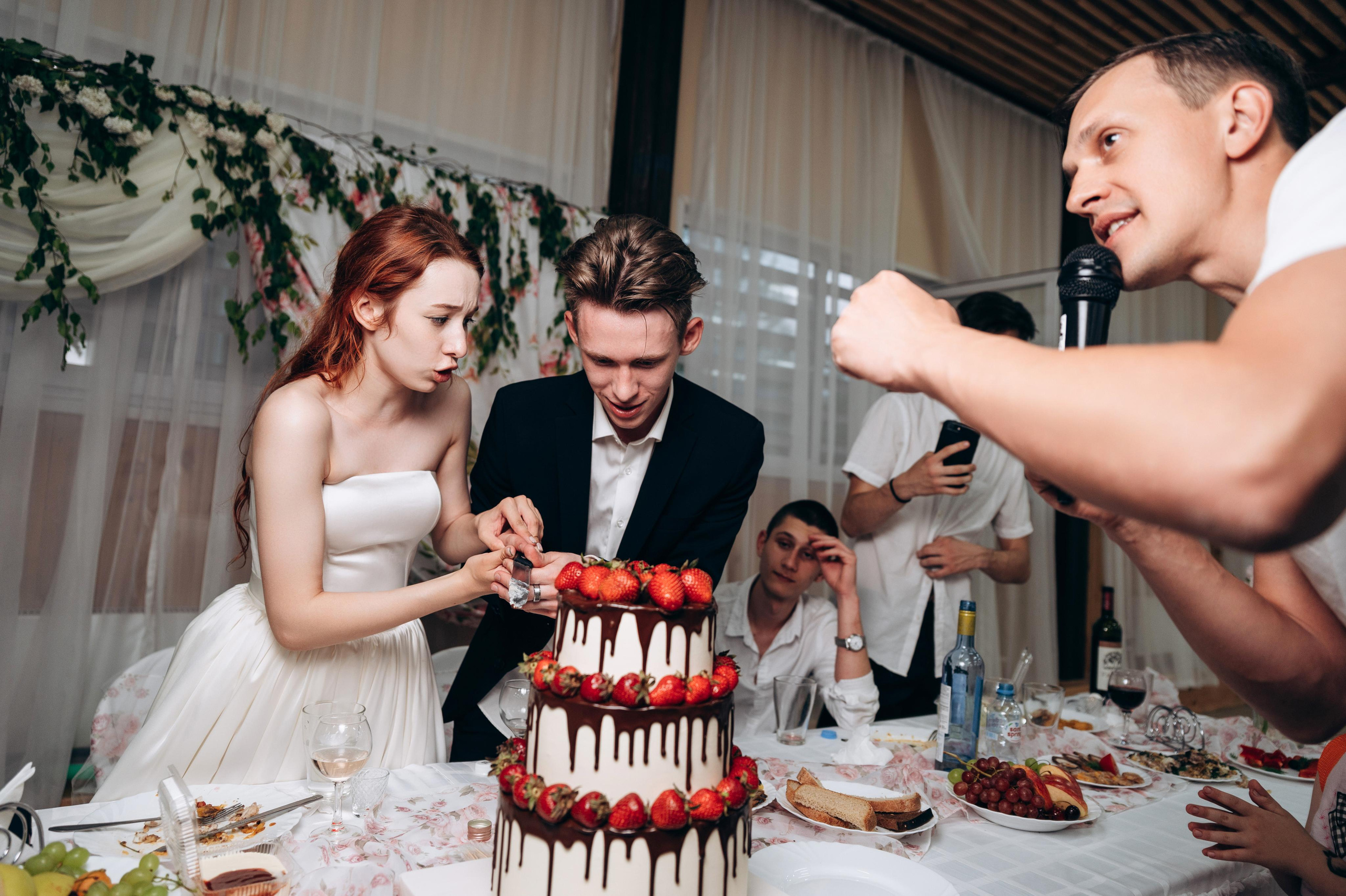 Свадебный банкет. Фотограф в Новосибирске