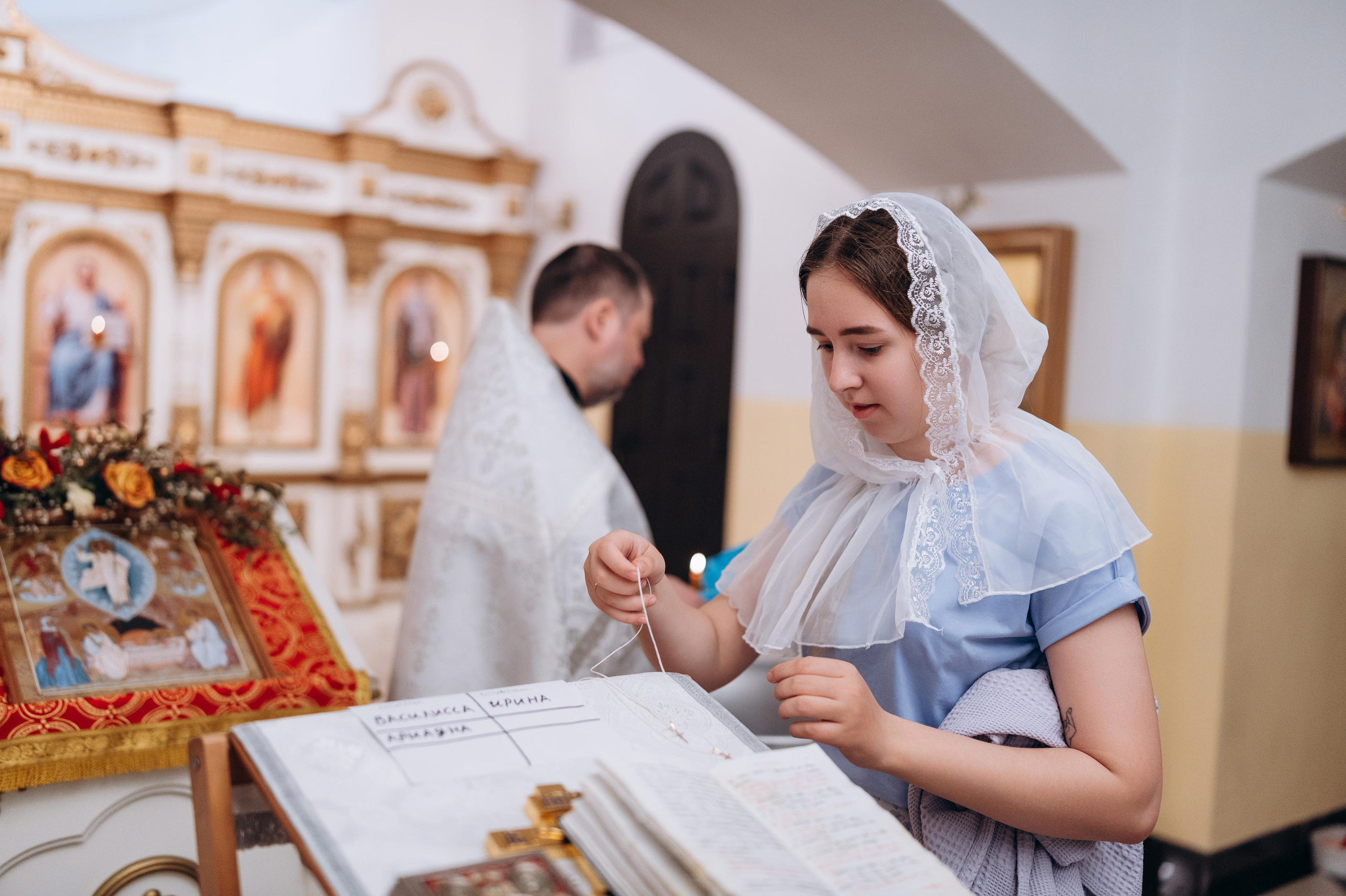 Крещение #1. Фотограф в Новосибирске