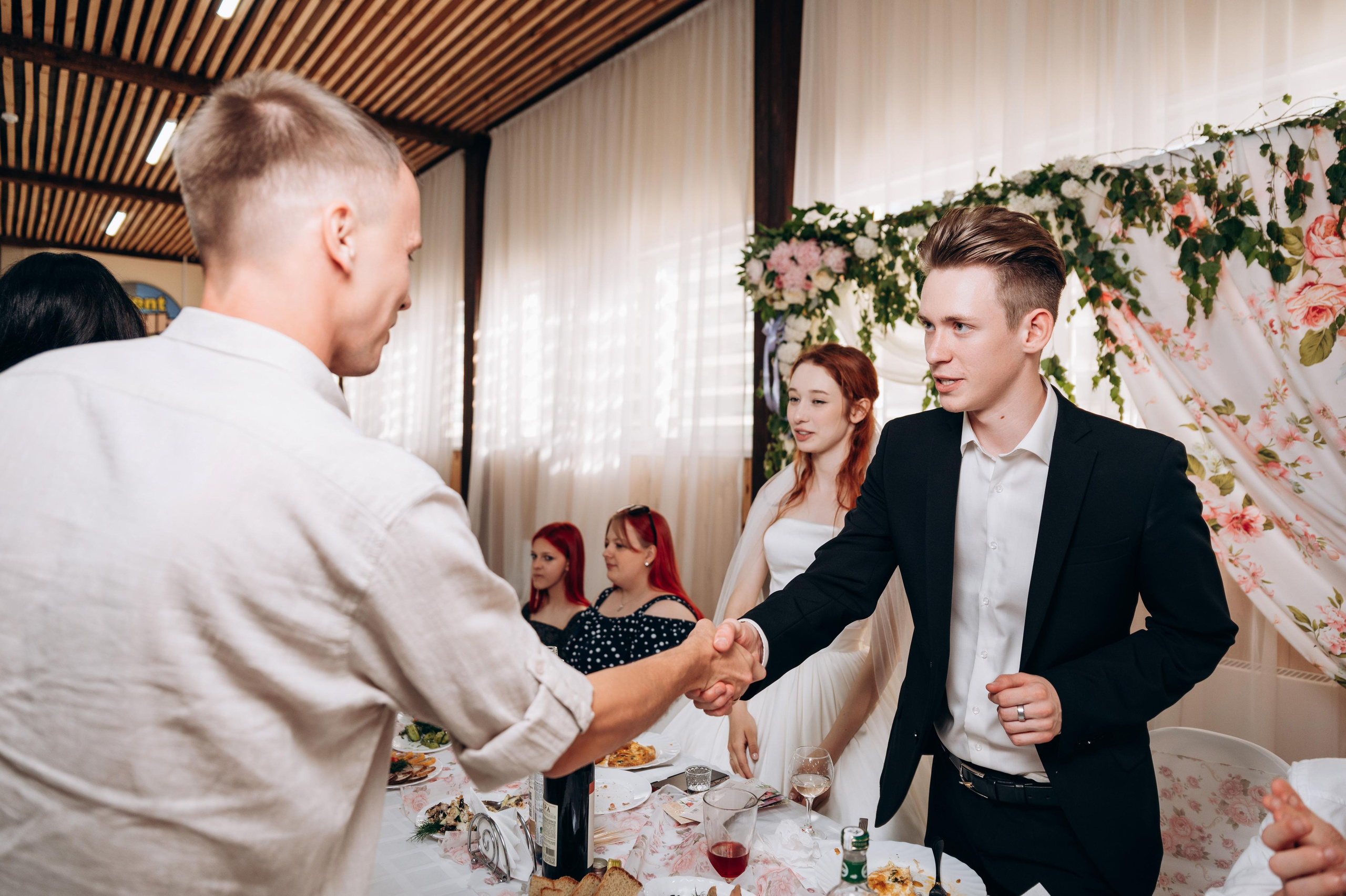 Свадебный банкет. Фотограф в Новосибирске
