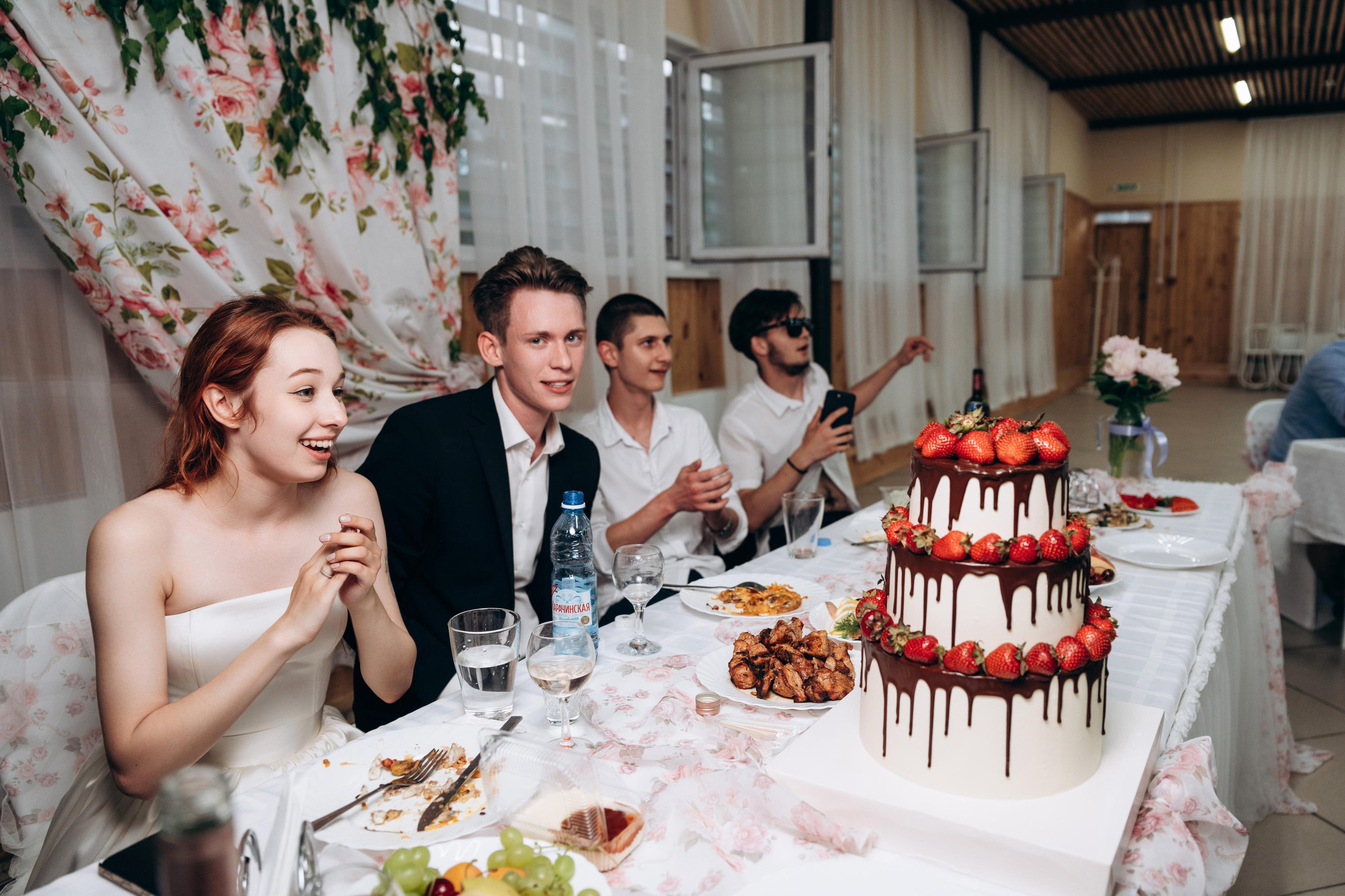 Свадебный банкет. Фотограф в Новосибирске