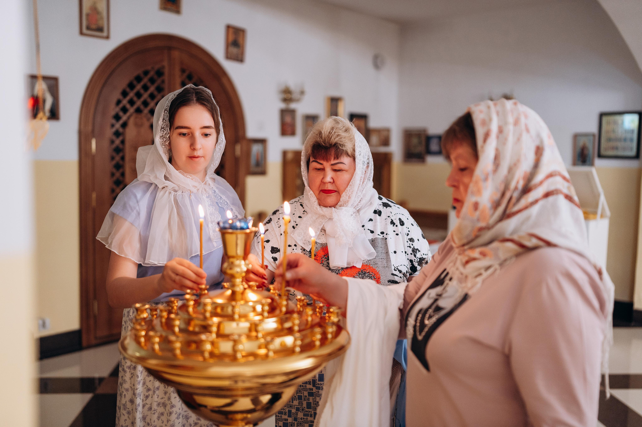 Крещение #1. Фотограф в Новосибирске