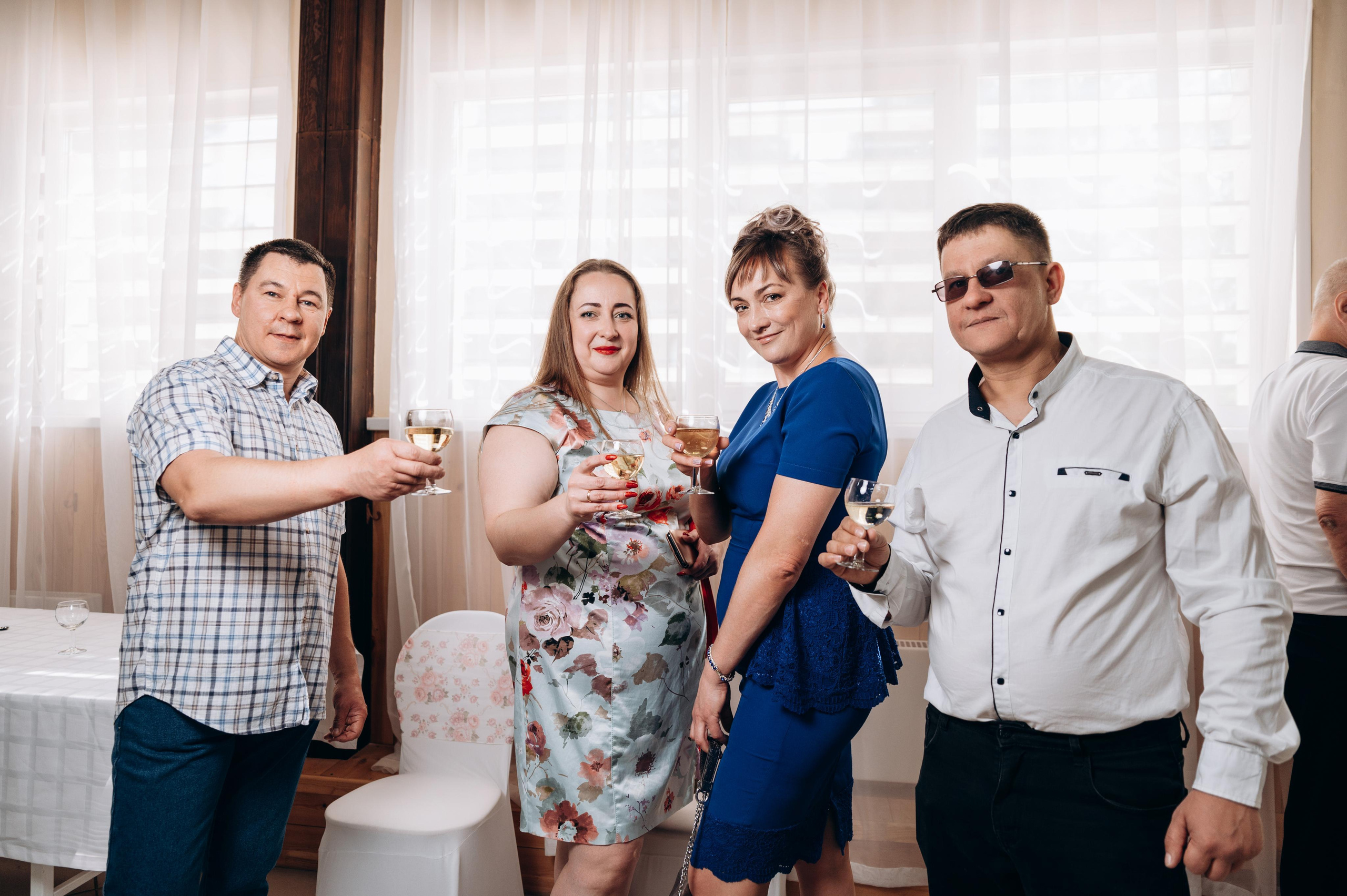 Свадебный банкет. Фотограф в Новосибирске