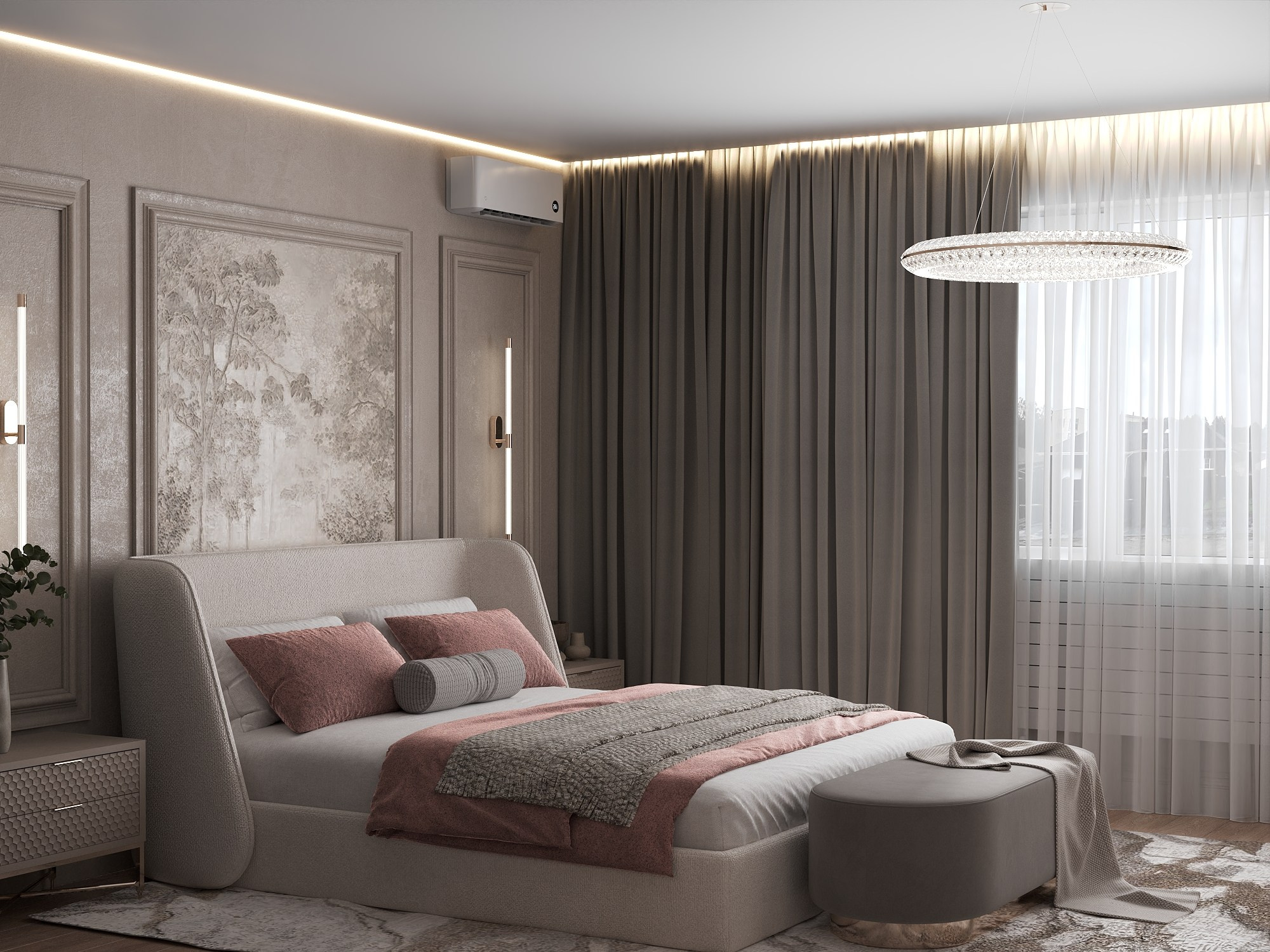 Пос. Вавиловец 170 м². БК студия дизайна интерьера