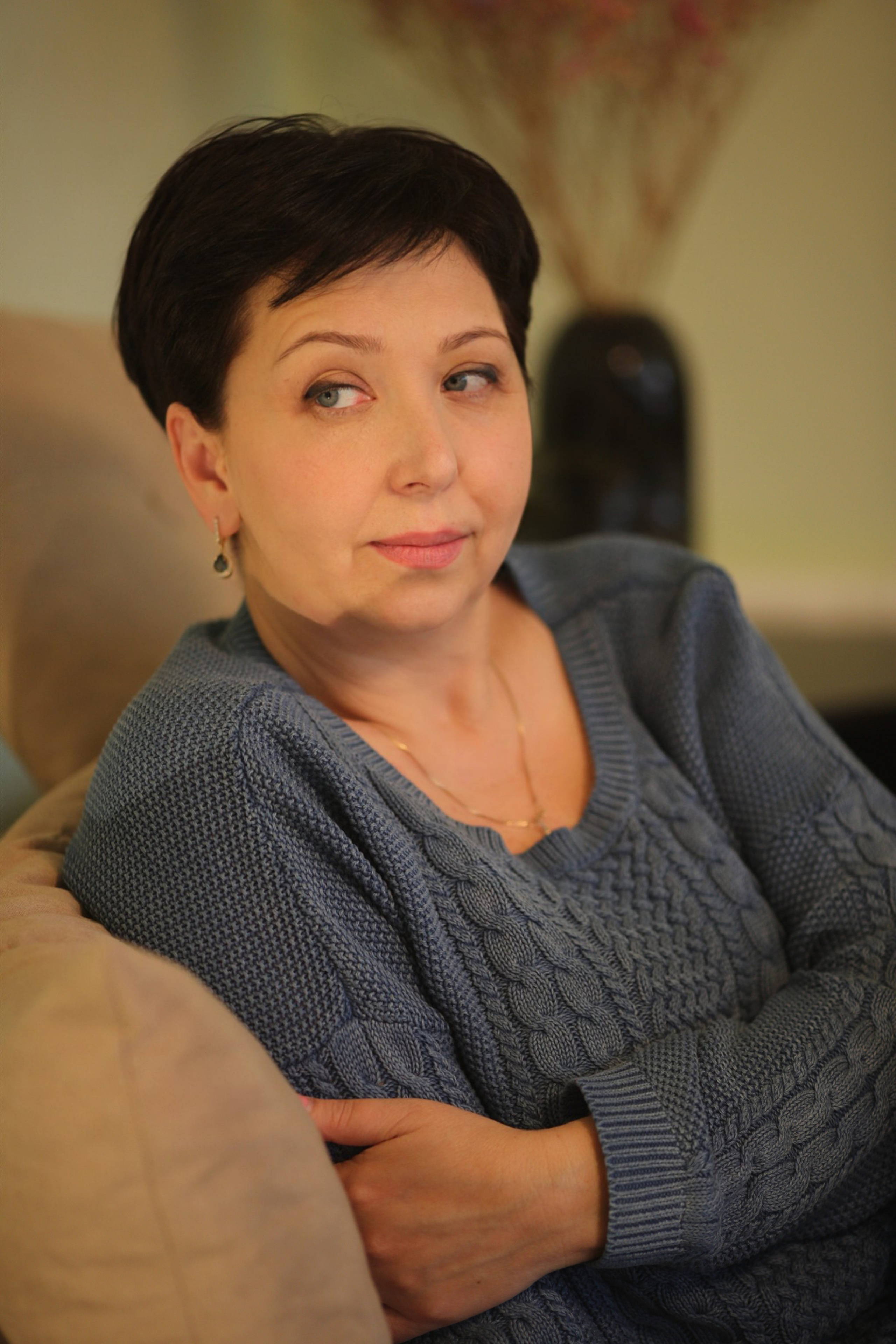 Портретная фотосессия дома.Модель Светлана. Семейный фотограф в Краснодаре и в Краснодарском крае