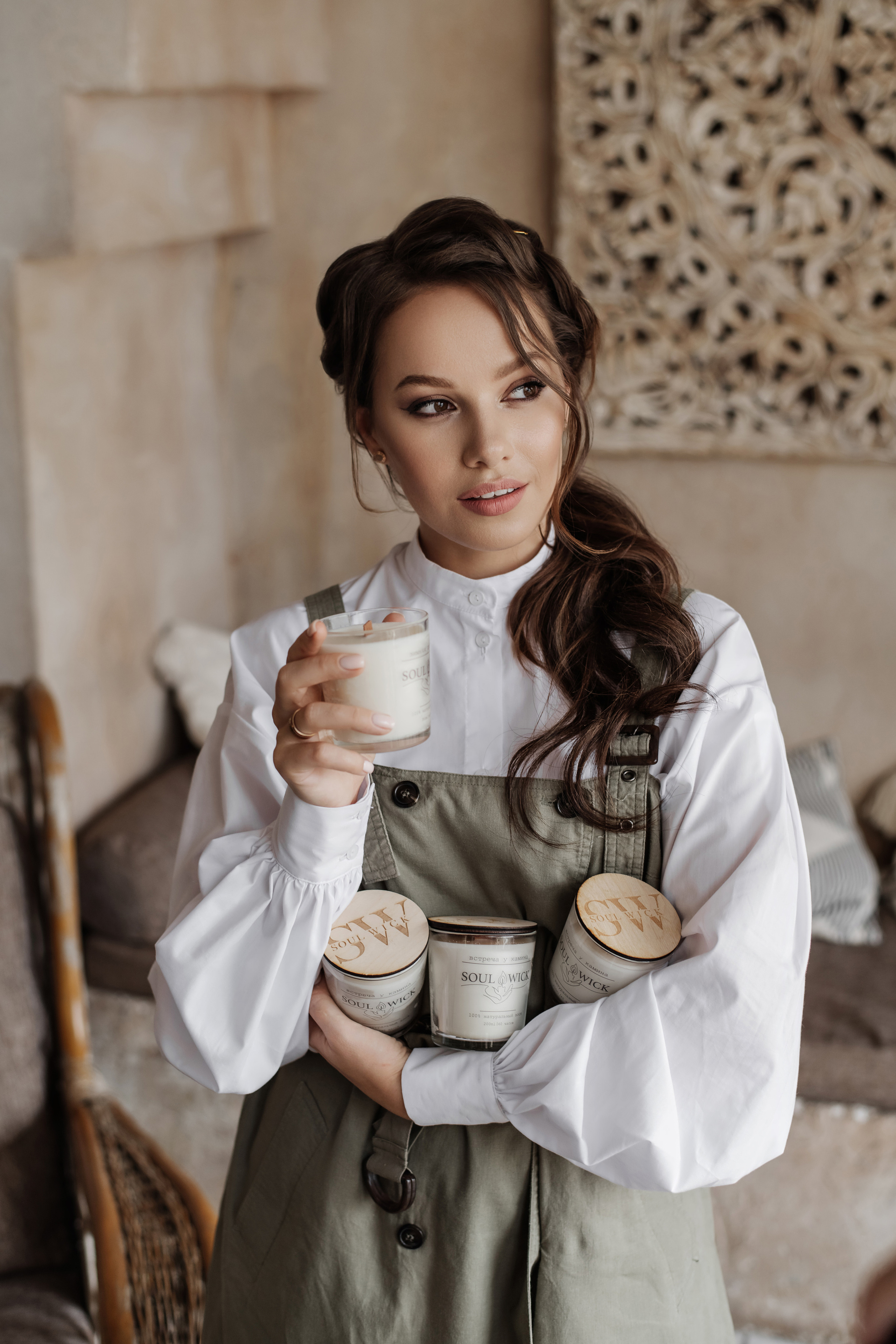 Мастер по изготовлению свечей. Фотограф в Крыму Кот Мария