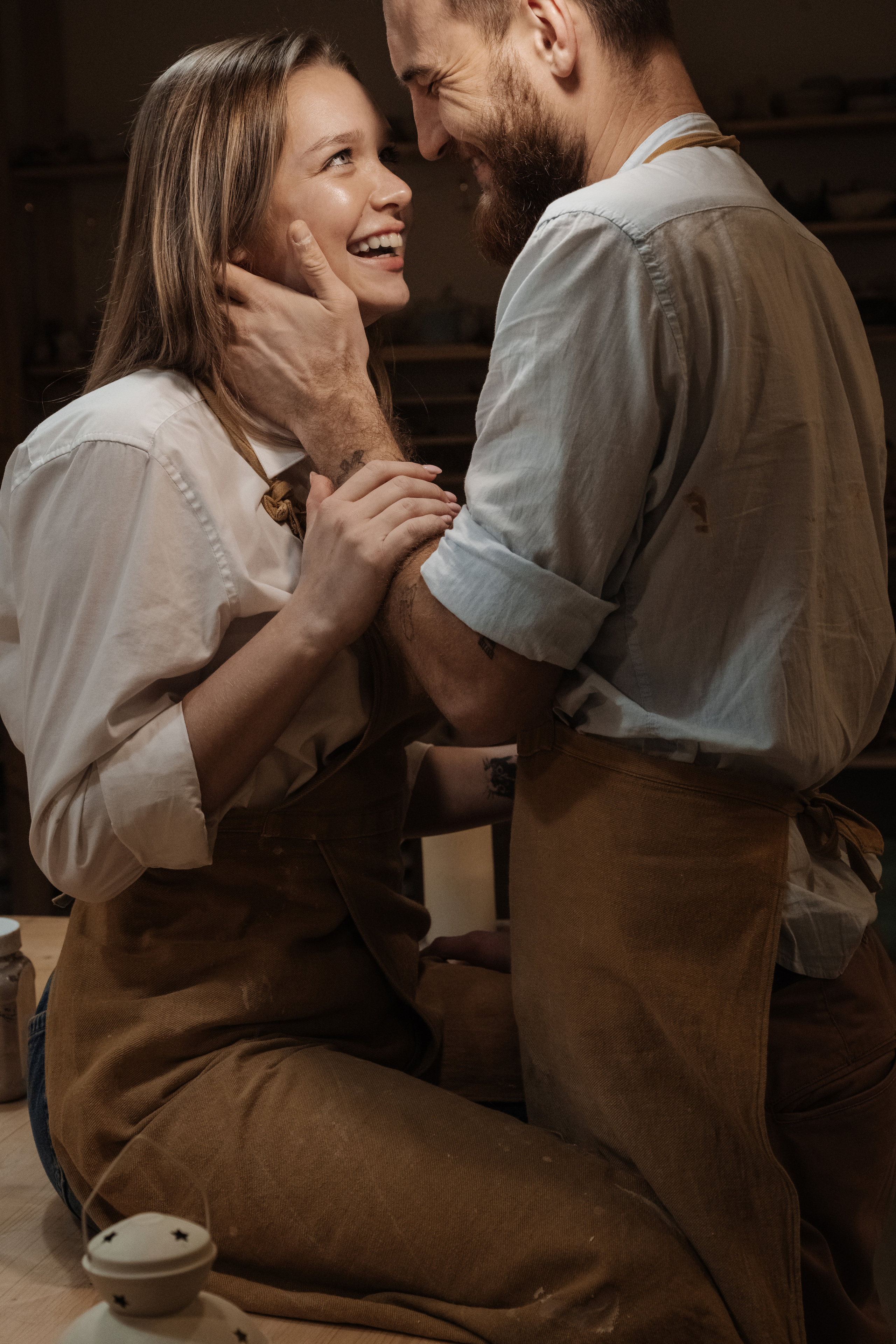 В гончарной мастерской. Фотограф в Крыму Кот Мария