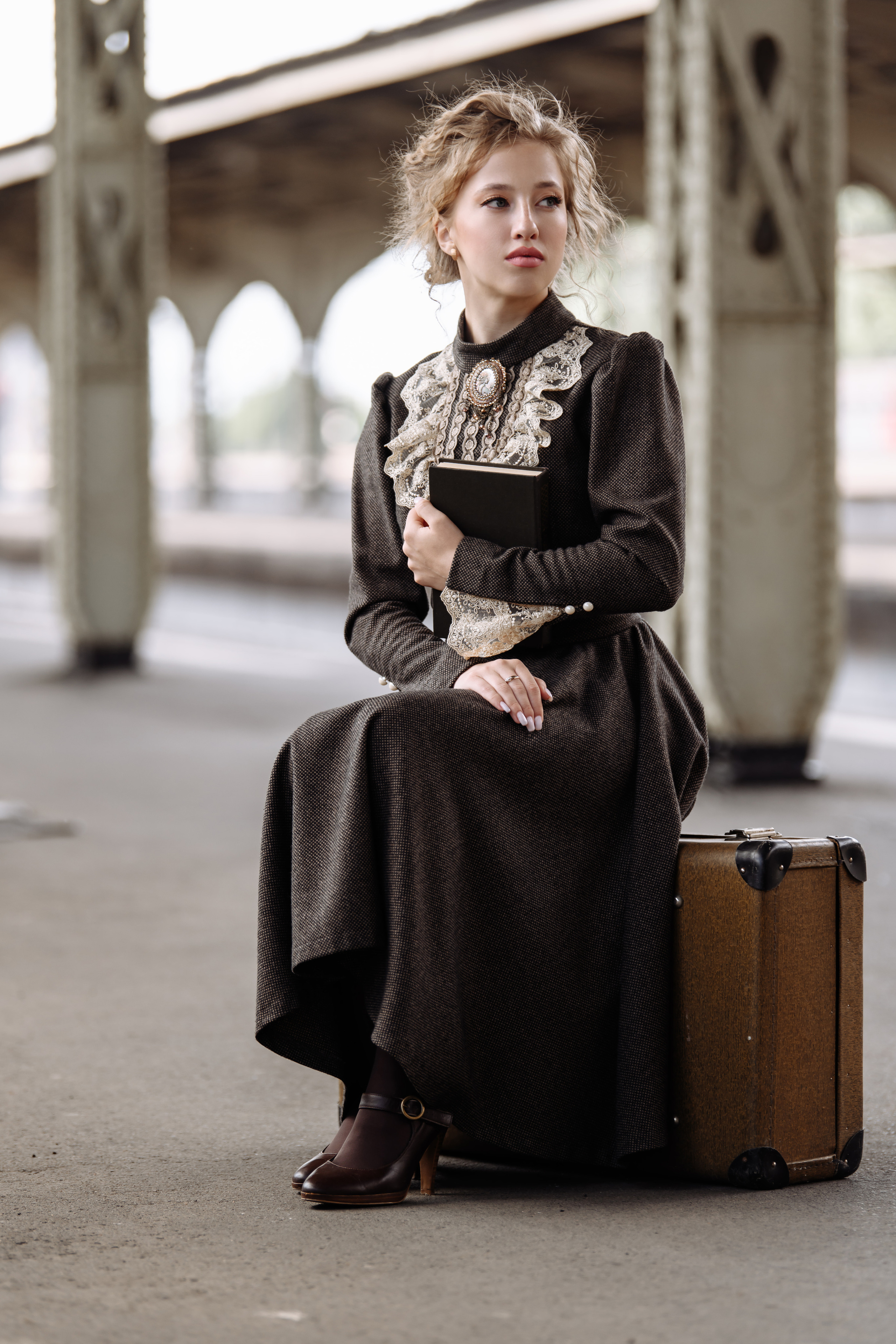 Витебский вокзал. Фотограф в Крыму Кот Мария