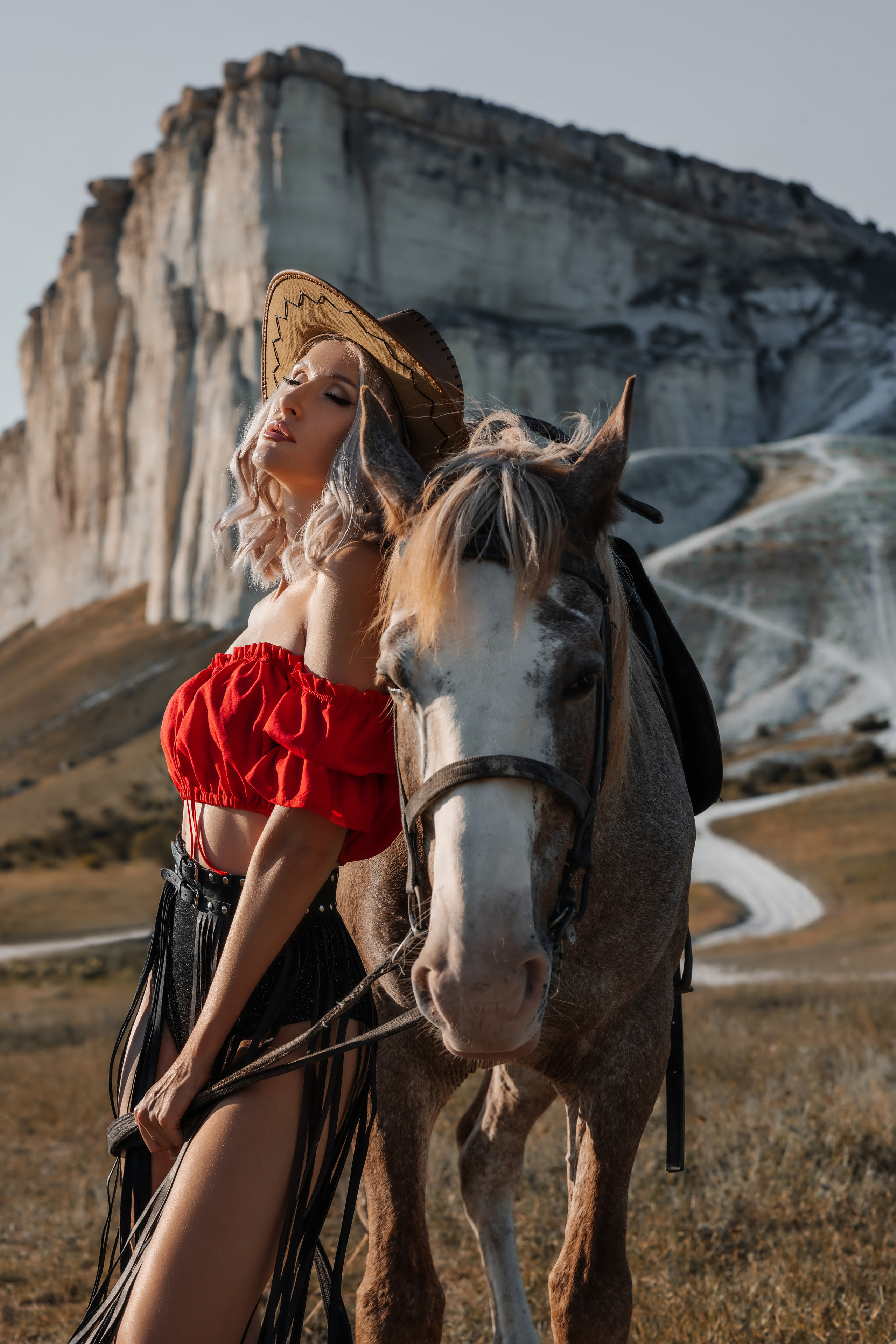 Фотосессия на Белой Скале. Фотограф в Крыму Кот Мария