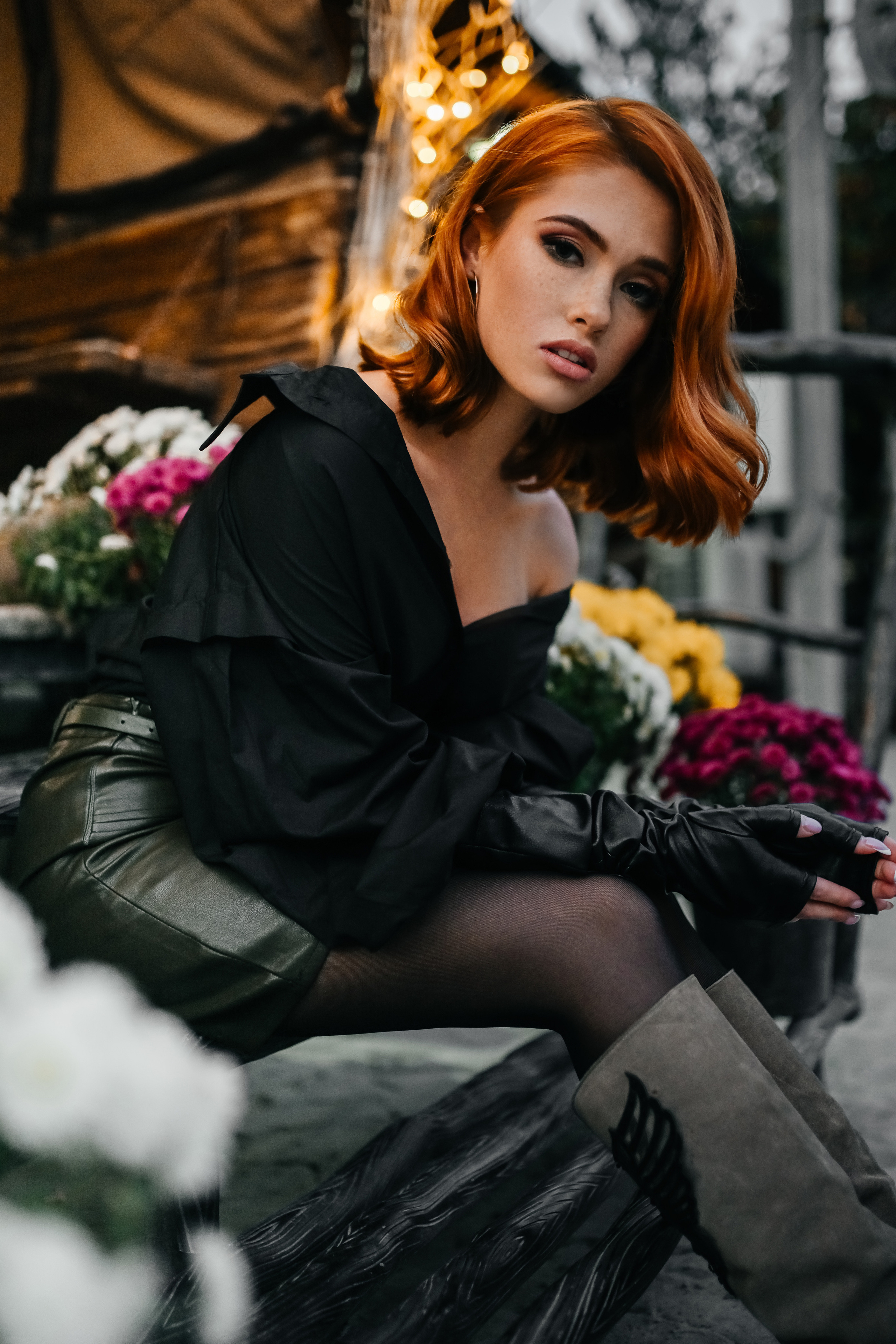 На ферме с тыквами. Фотограф в Крыму Кот Мария