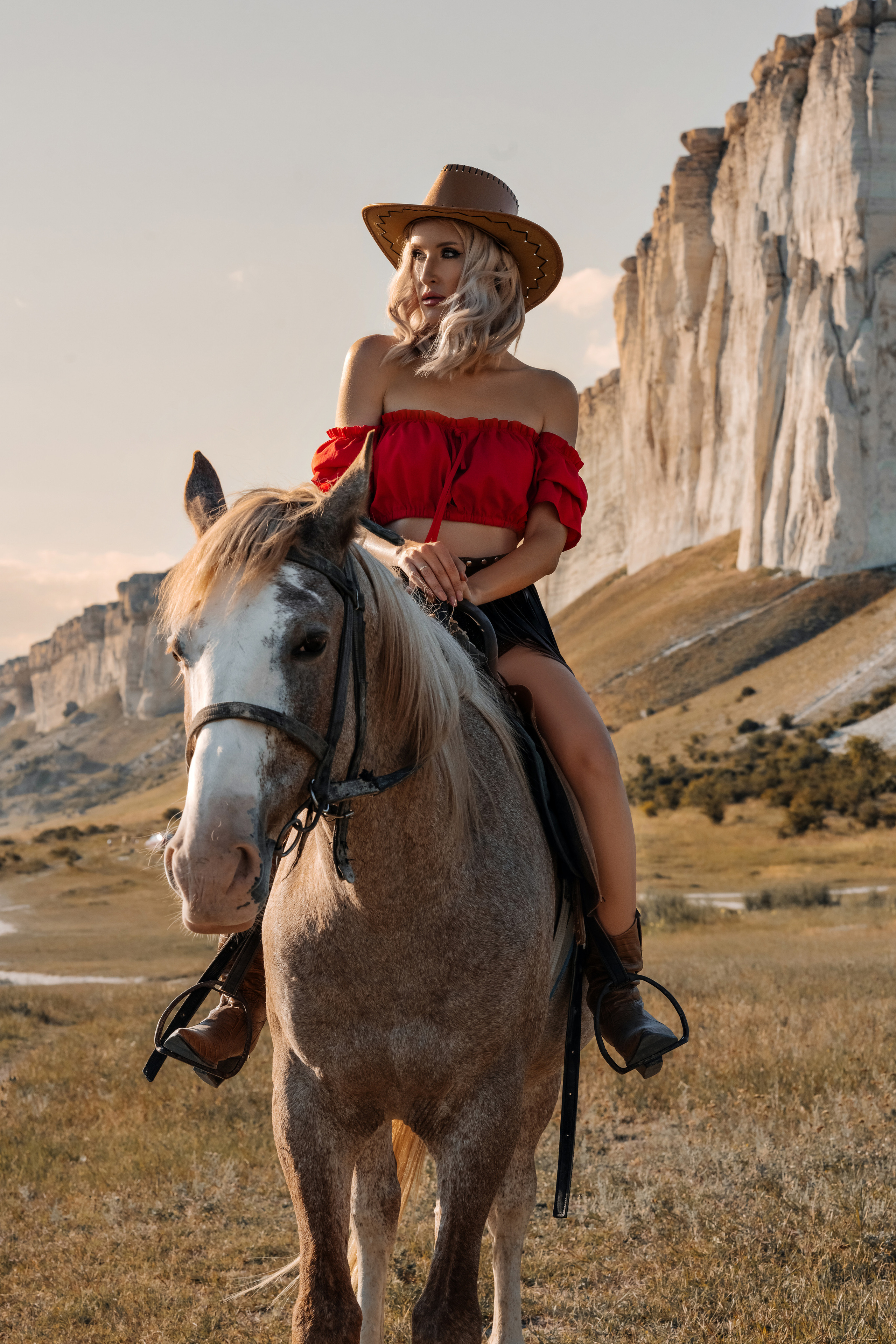 Фотосессия на Белой Скале. Фотограф в Крыму Кот Мария
