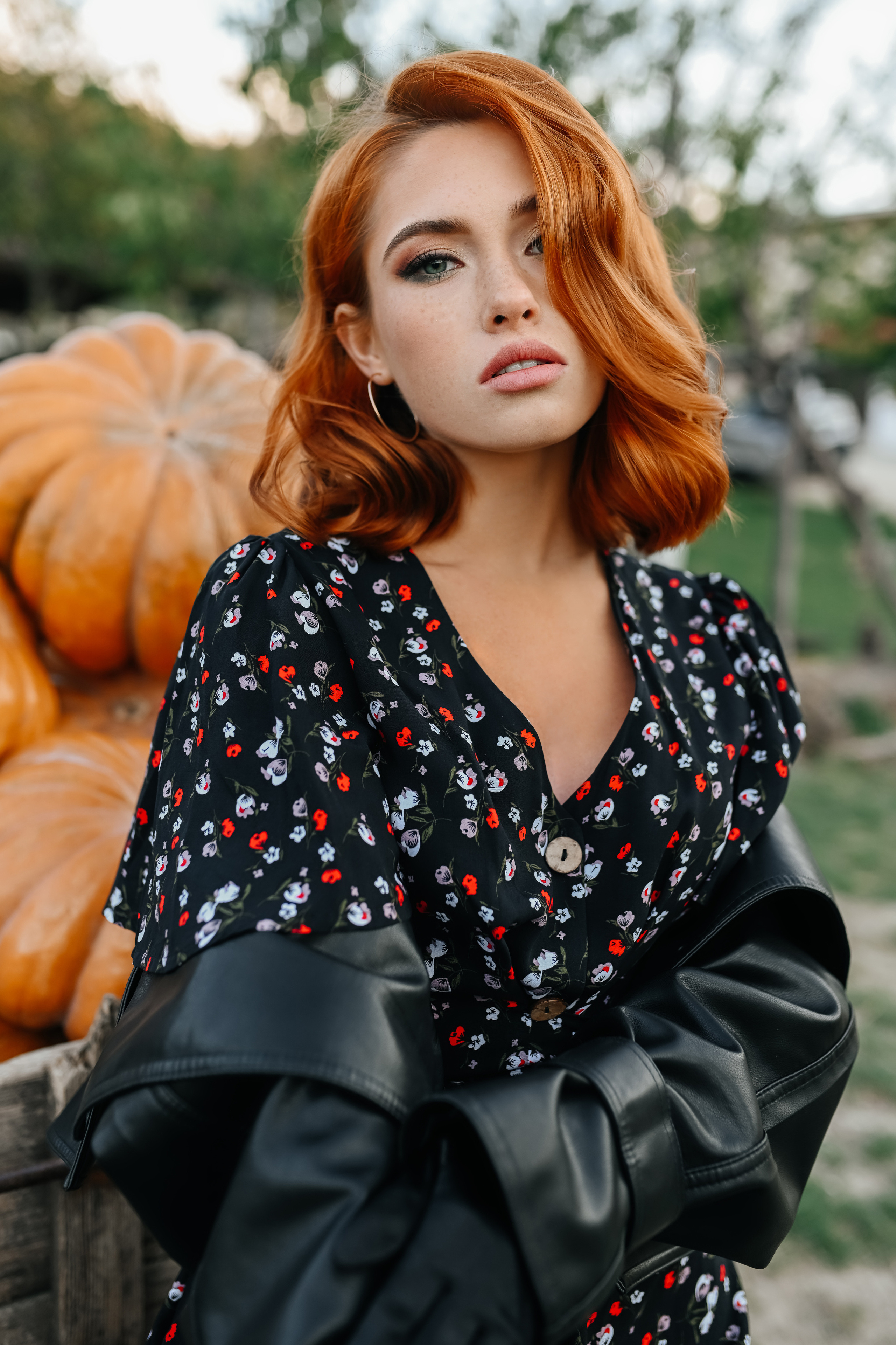 На ферме с тыквами. Фотограф в Крыму Кот Мария