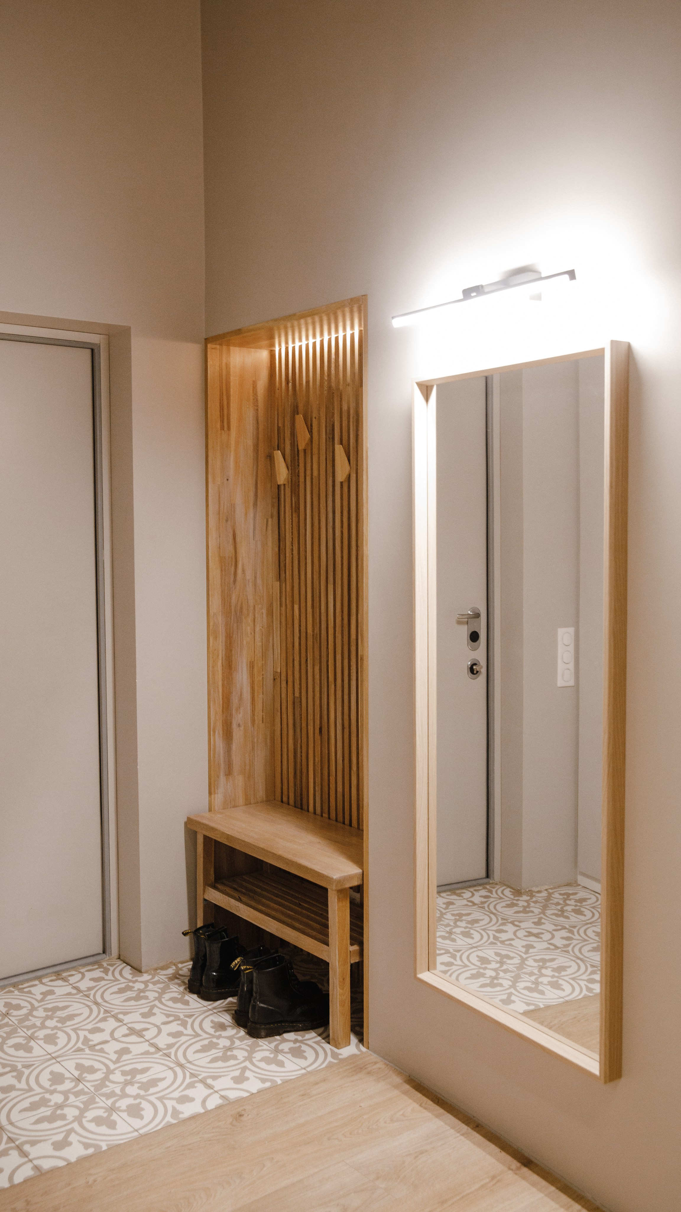 Квартира 110 м² в ЖК Стокгольм (совместная работа с Анной Арефьевой @anya.arefyeva). Push-design.ru