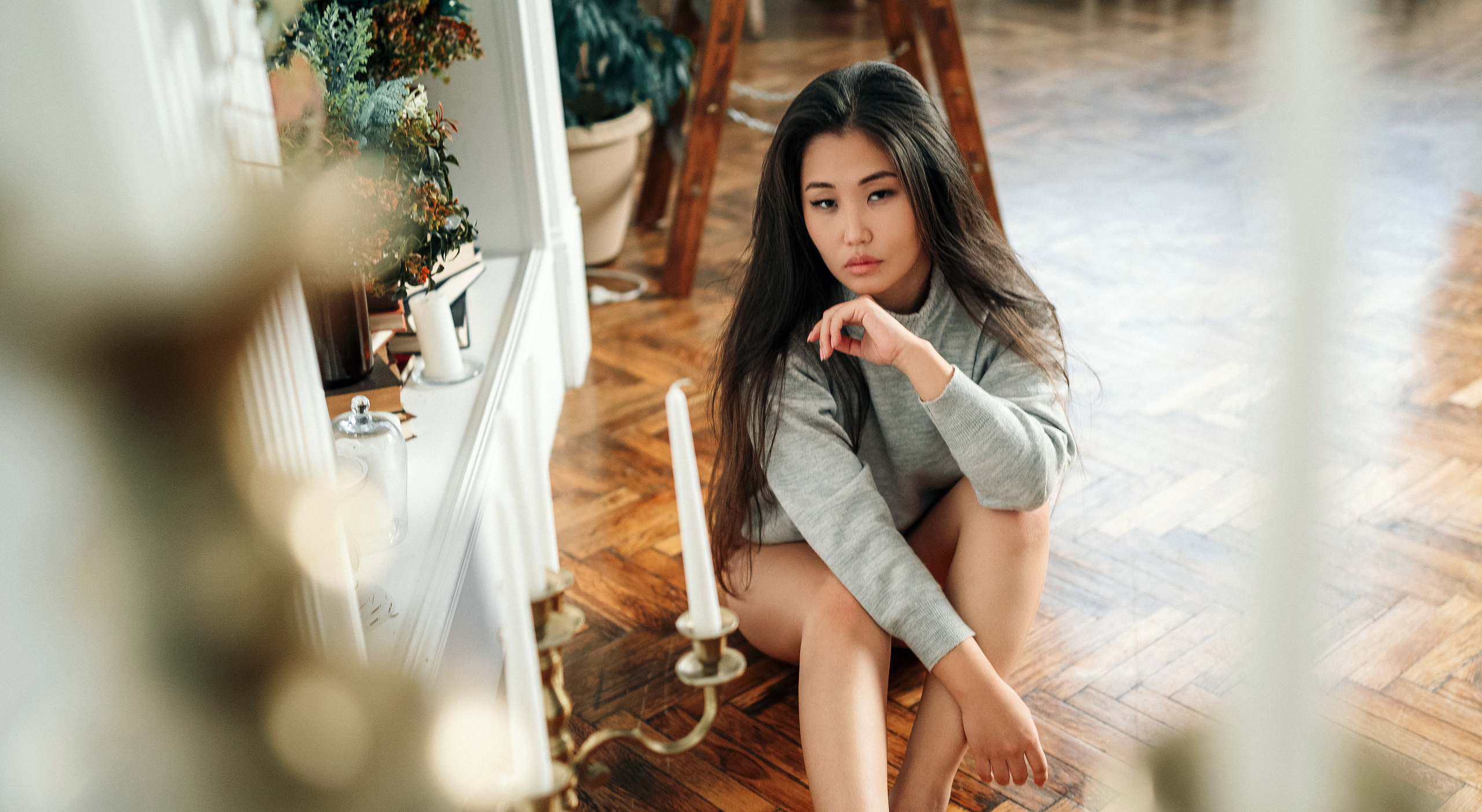 Девушка с азиатской внешностью. Фотограф в городе Воронеже