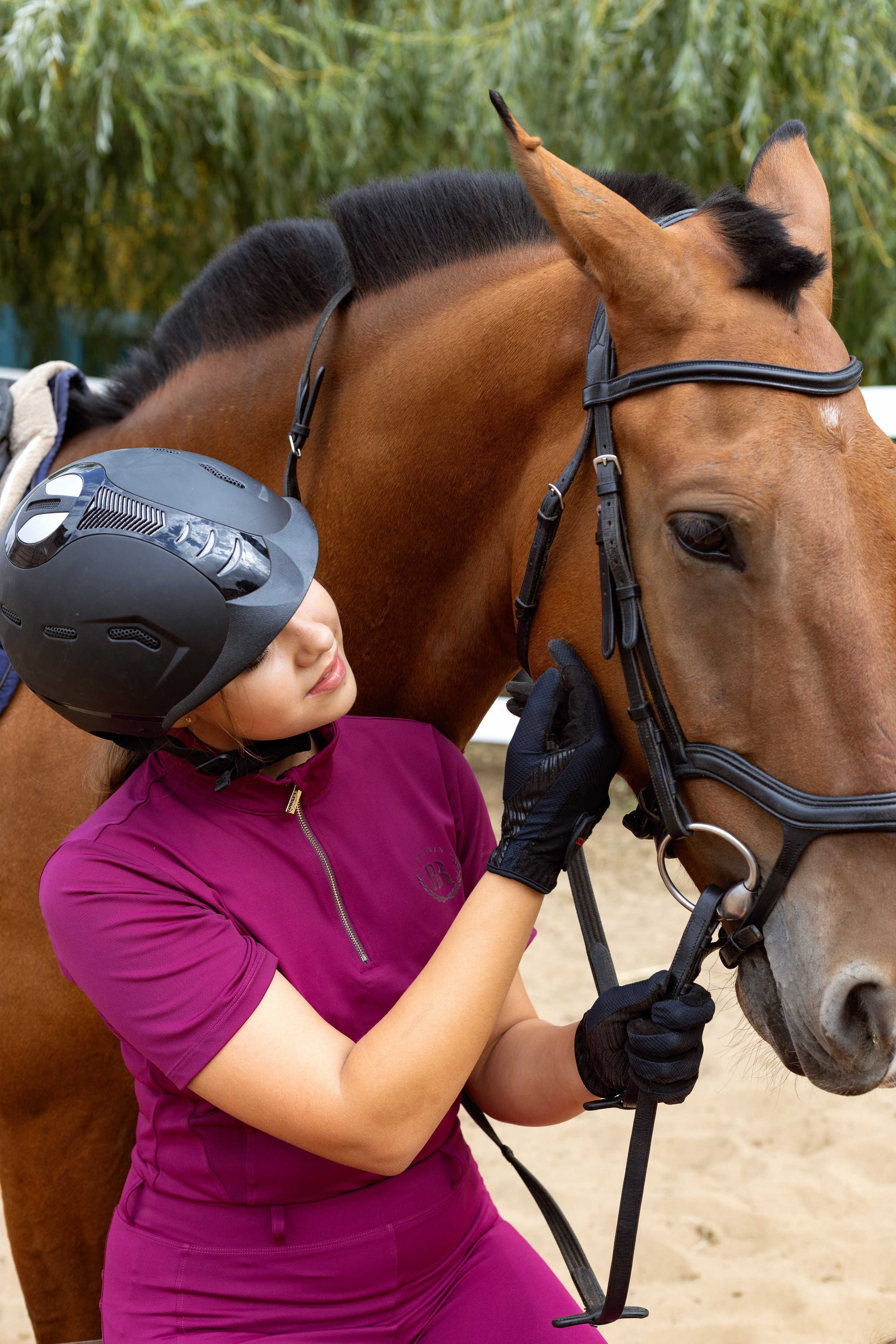 Лера в Конно-спортивном клубе. Женский фотограф в Орске Новотроицке Динара Долганова